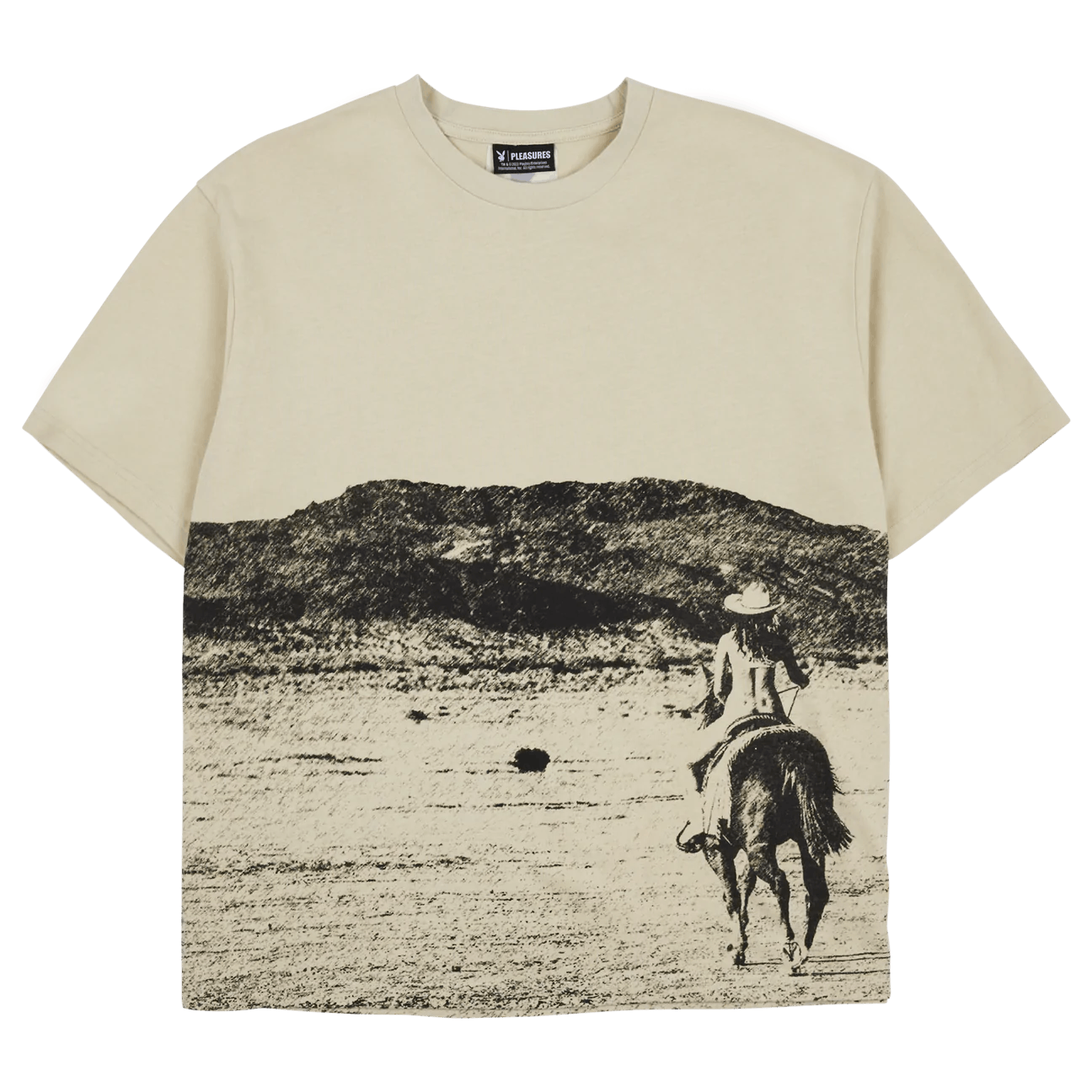Playboy × Pleasures West Heavyweight T-Shirt Size US XL / EU 56 / 4 - 2 Thumbnail