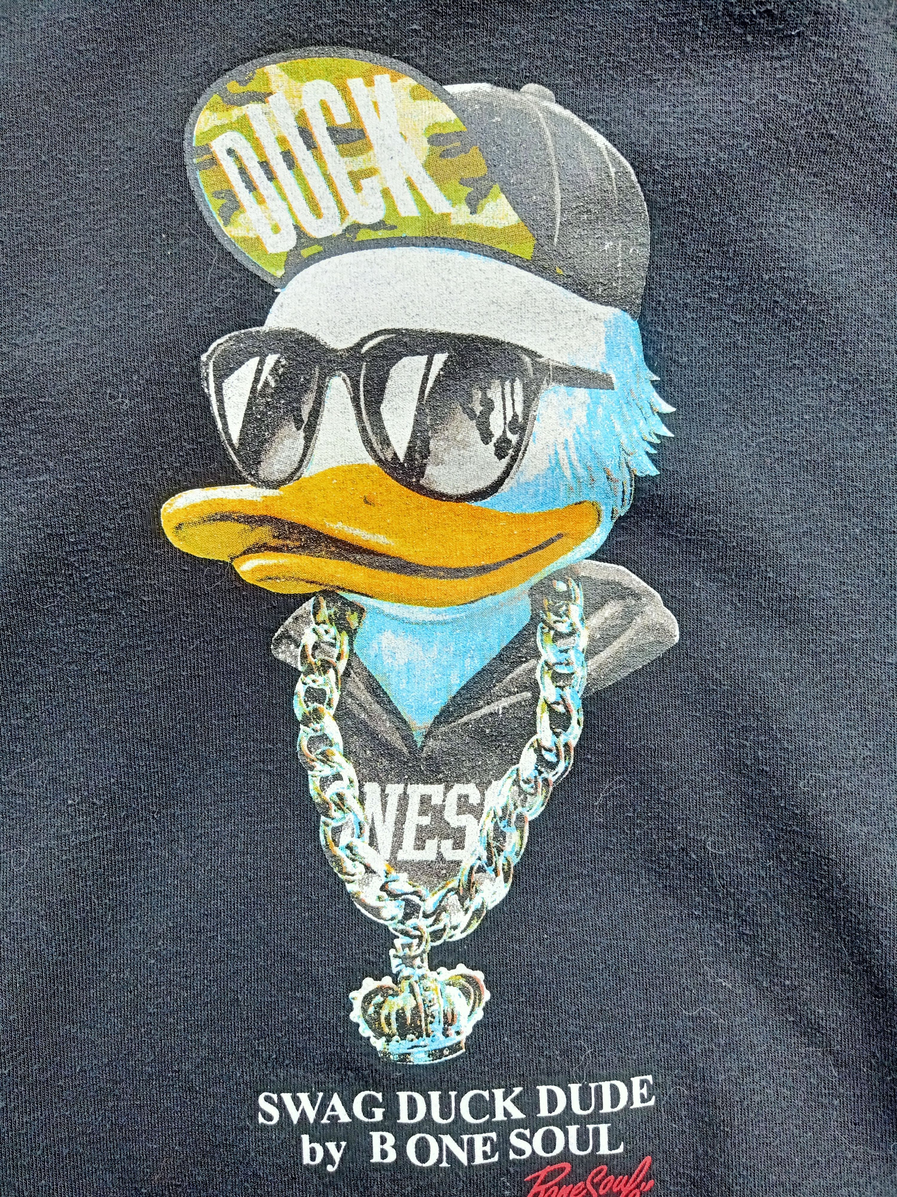 Japanese Brand B one soul swag Duck dude Hoodie Size US M / EU 48-50 / 2 - 6 Thumbnail
