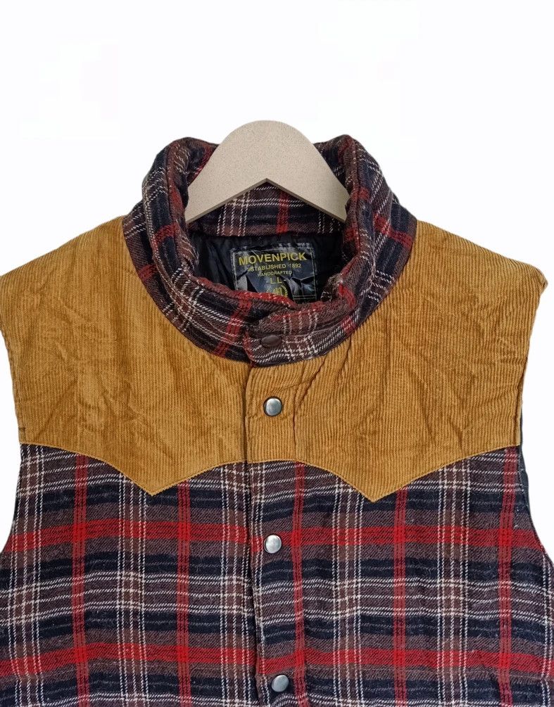 Flannel × Japanese Brand × Vintage Movenpick Handcrafted Tracey Vest Size US M / EU 48-50 / 2 - 2 Thumbnail
