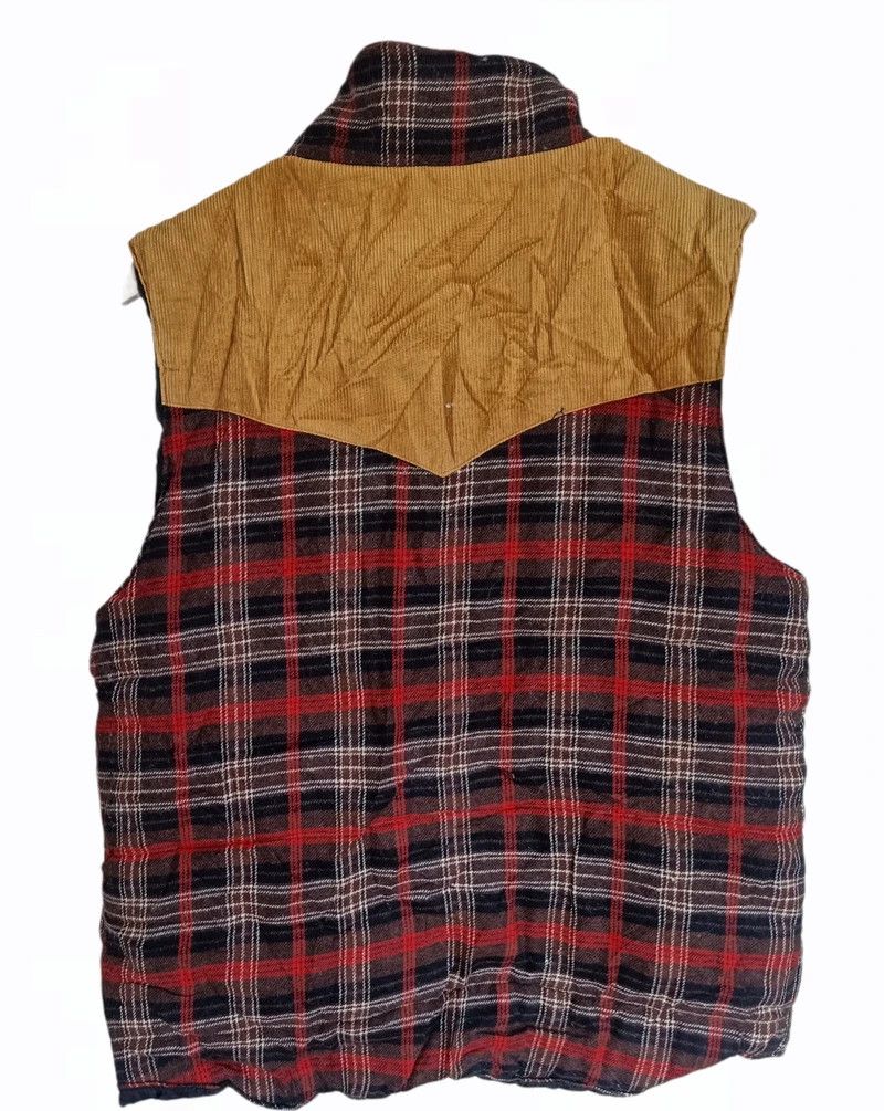 Flannel × Japanese Brand × Vintage Movenpick Handcrafted Tracey Vest Size US M / EU 48-50 / 2 - 4 Thumbnail