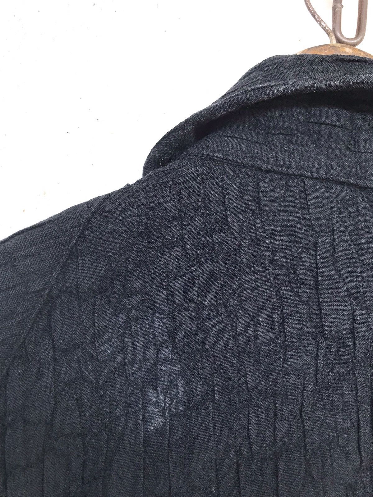 Y's × Yohji Yamamoto 💥Y’s Yohji Yamamoto Coat Wool Jacket Size L / US 10 / IT 46 - 15 Thumbnail