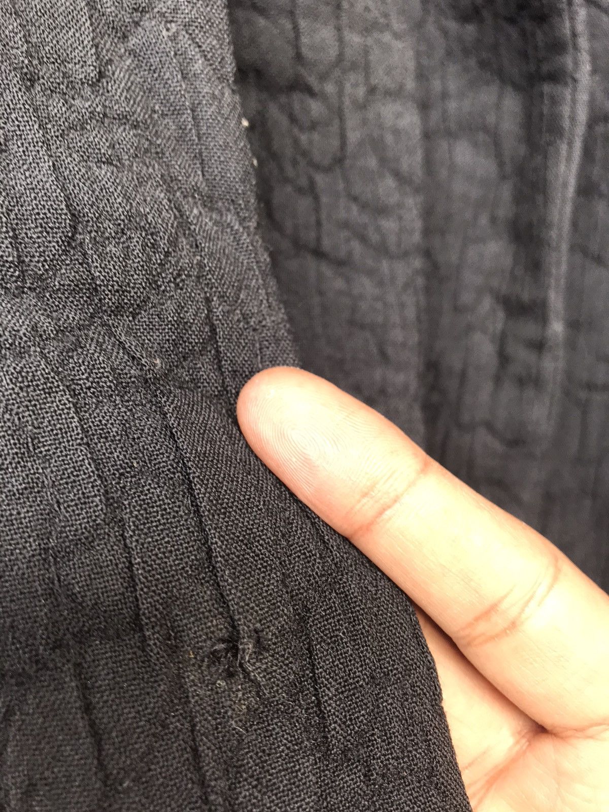Y's × Yohji Yamamoto 💥Y’s Yohji Yamamoto Coat Wool Jacket Size L / US 10 / IT 46 - 19 Thumbnail