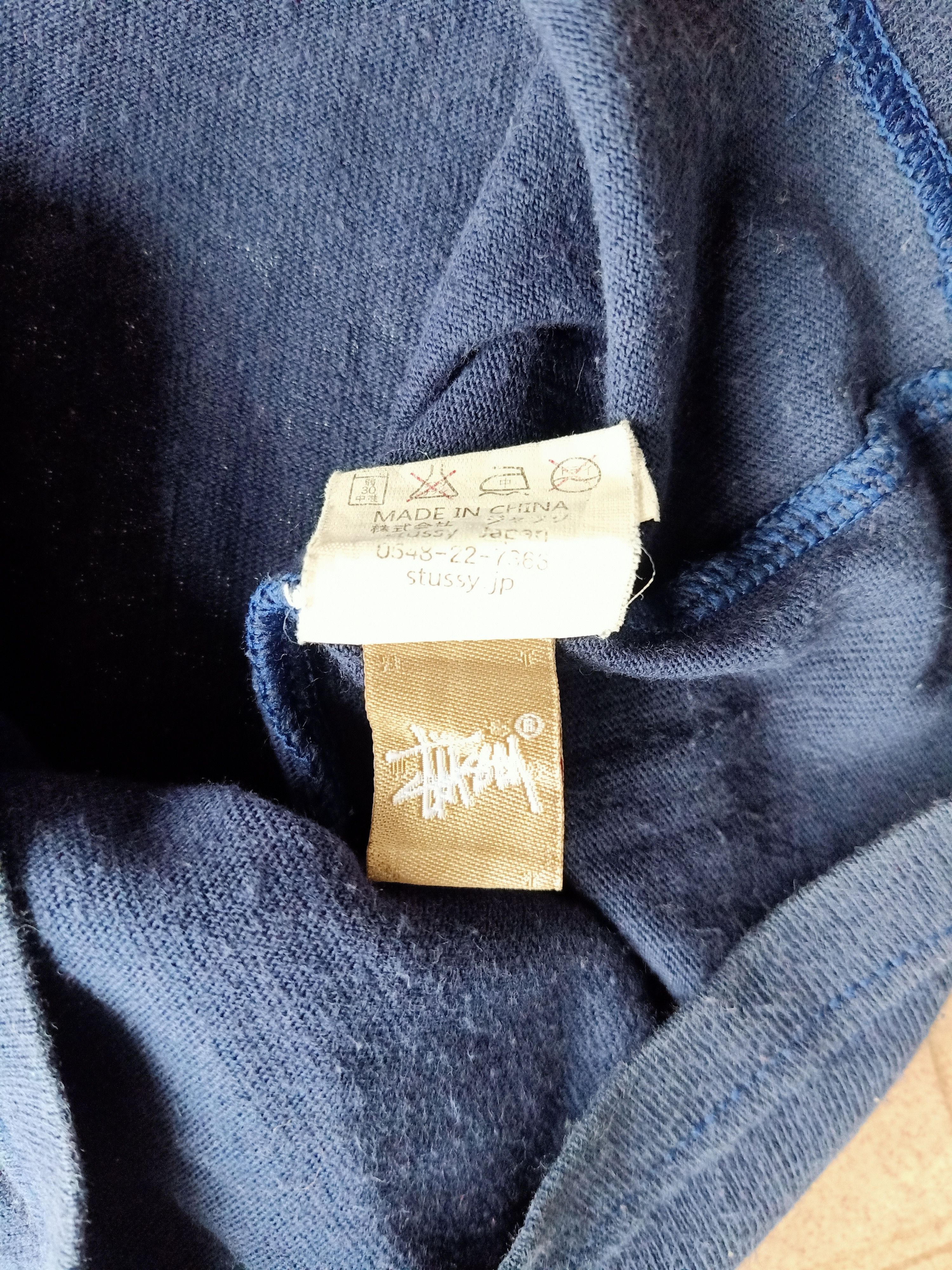 Stussy × Vintage Stussy Multi Logo Long Sleeve Size US S / EU 44-46 / 1 - 11 Thumbnail