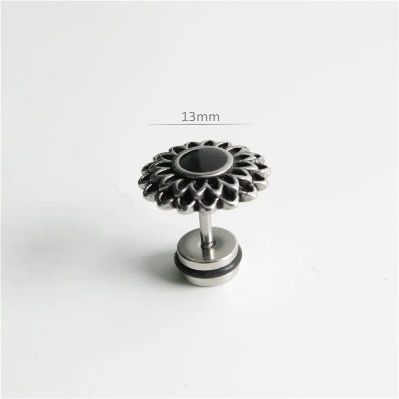 Jewelry 2PCS Round Stud Earrings Size ONE SIZE - 3 Thumbnail