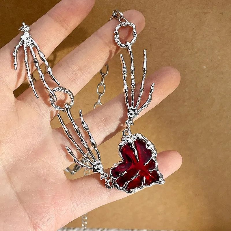 Jewelry Love Heart Pendant Necklace Size ONE SIZE - 2 Thumbnail