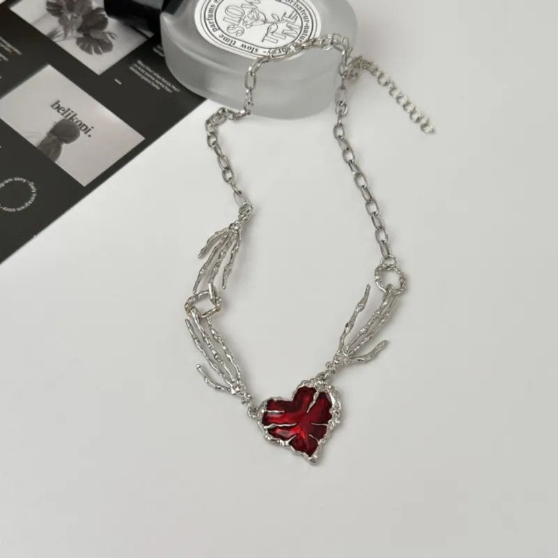 Jewelry Love Heart Pendant Necklace Size ONE SIZE - 3 Thumbnail