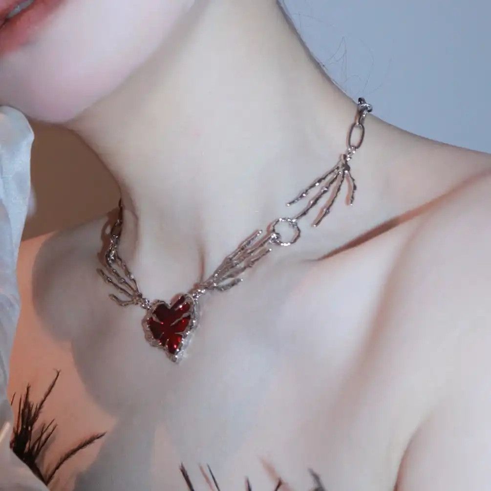Jewelry Love Heart Pendant Necklace Size ONE SIZE - 4 Thumbnail