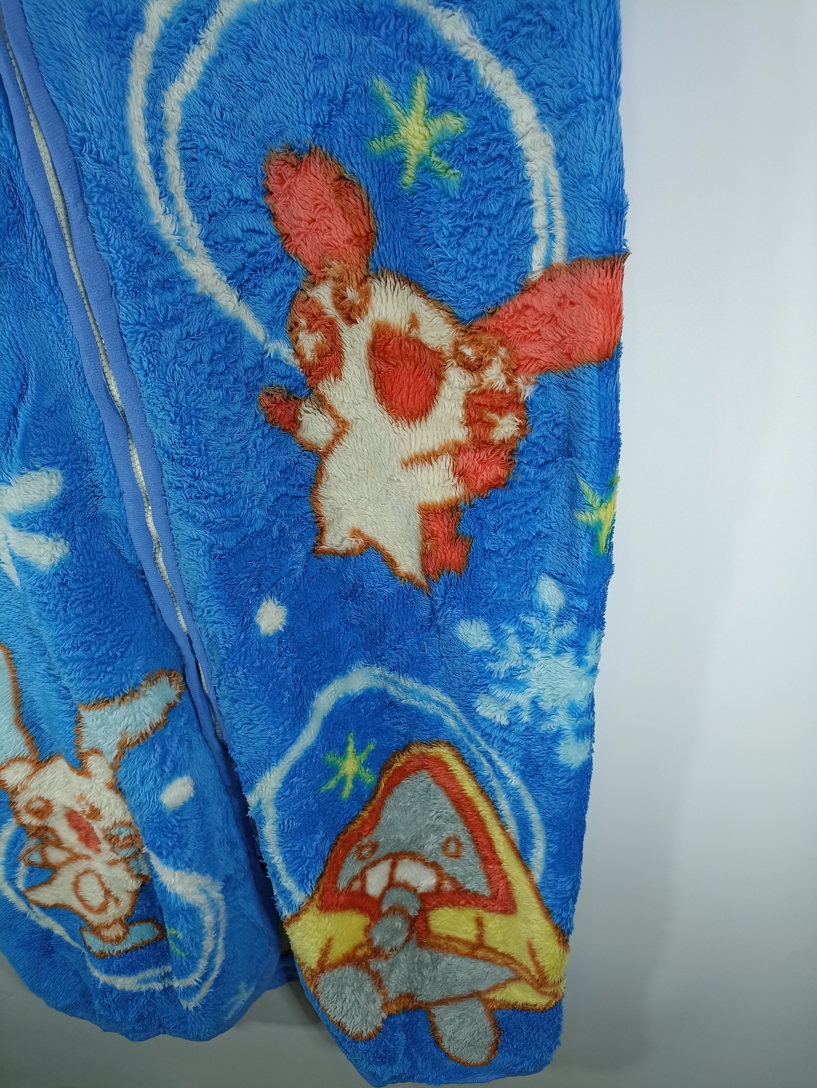 Japanese Brand × Pokemon × Vintage Vintage Pokemon Fleece Long Sleeveless Jacket Size US L / EU 52-54 / 3 - 3 Thumbnail