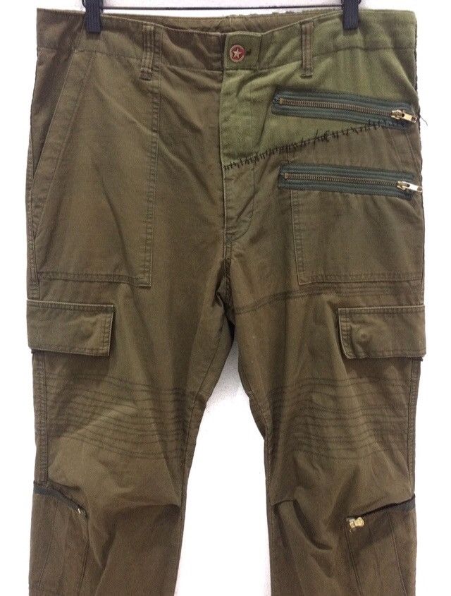 Japanese Brand Rebirth To Tabura Fasa Tactical Patchwork Oli Size US 35 - 2 Thumbnail