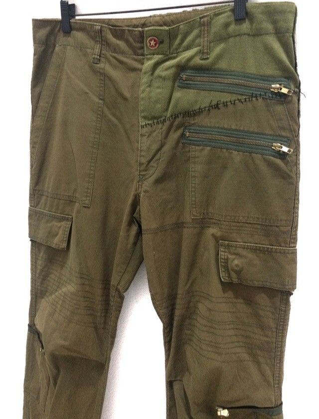 Japanese Brand Rebirth To Tabura Fasa Tactical Patchwork Oli Size US 35 - 3 Thumbnail