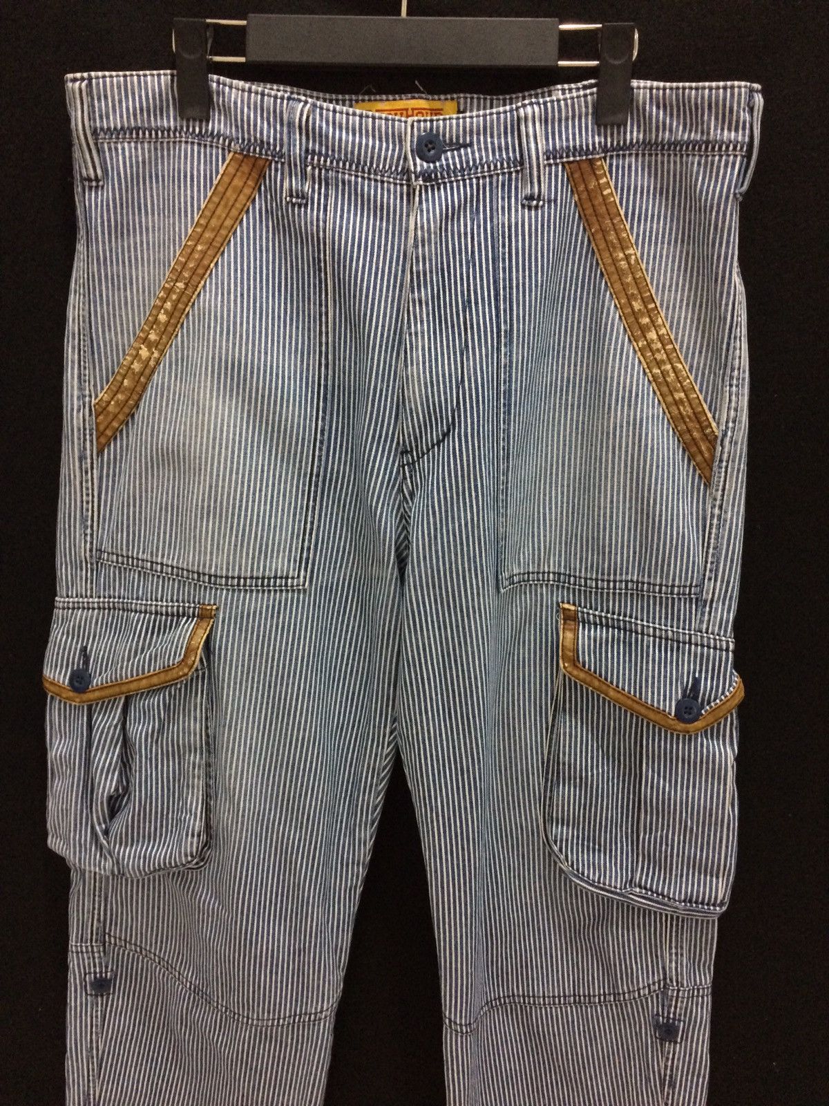 Designer × Japanese Brand Japanese Brand Rush Hour Hickory Cargo Pant Size US 34 / EU 50 - 2 Thumbnail