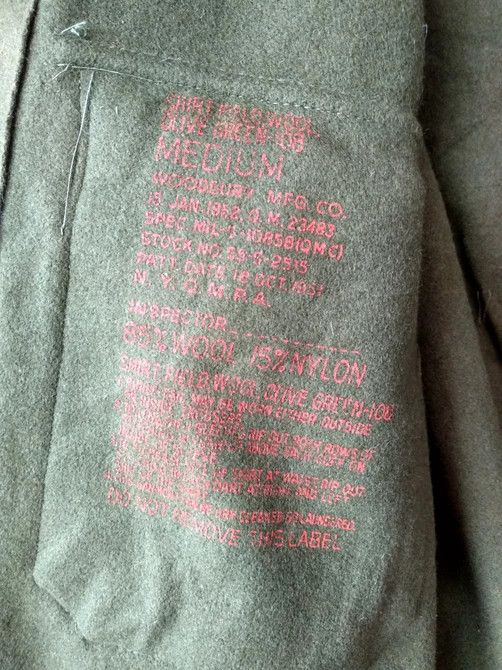 Vintage Final Price 💥Vintage 1952 military coat Size US M / EU 48-50 / 2 - 5 Thumbnail