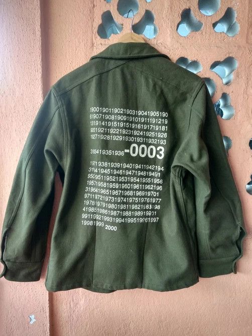 image of 1952 Military Coat in Green, Men's (Size Medium)