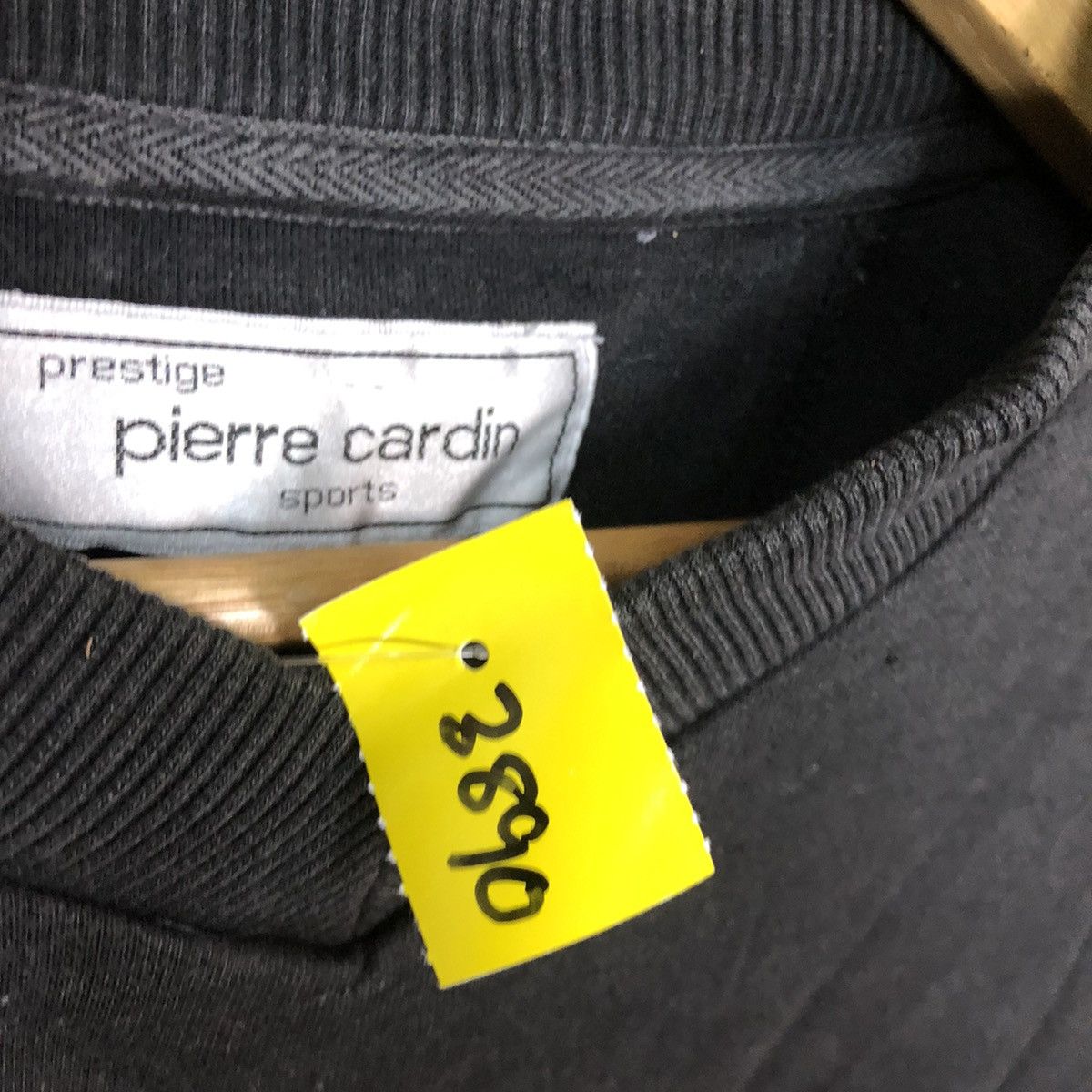 Pierre Cardin × Vintage Pierre Cardin Black Sweatshirt #3890 Size US XL / EU 56 / 4 - 12 Thumbnail