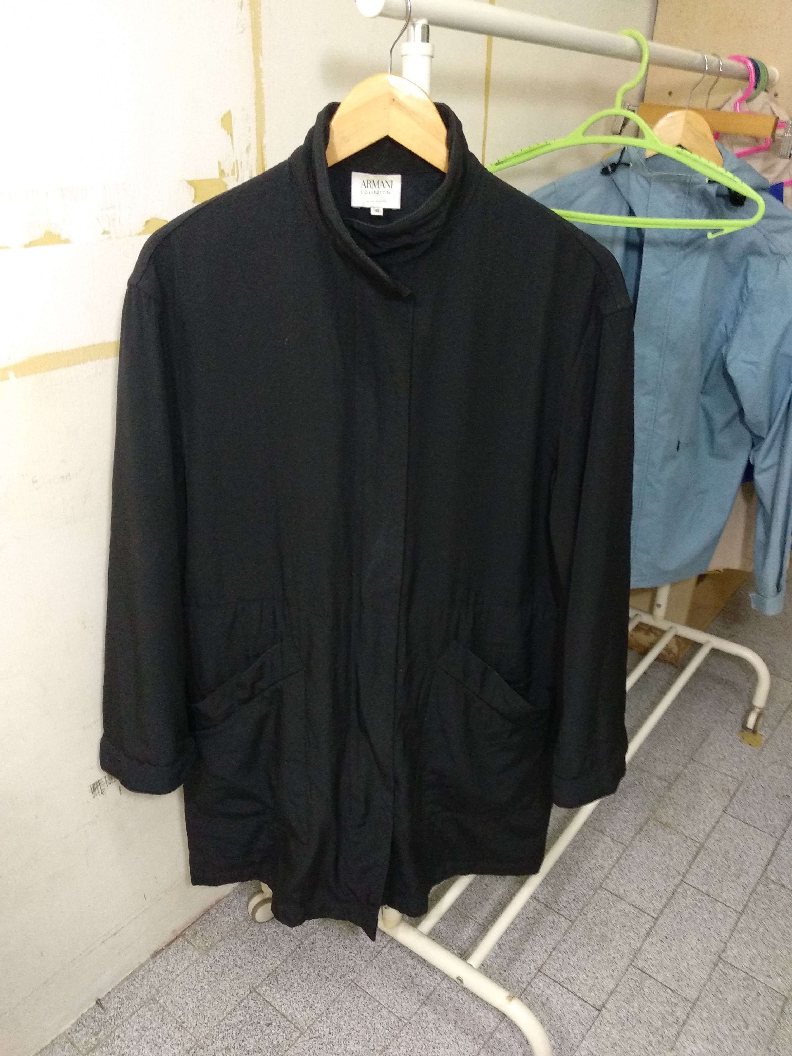 Giorgio Armani Armani Collezioni Water Repellent Jacket Size US M / EU 48-50 / 2 - 2 Thumbnail