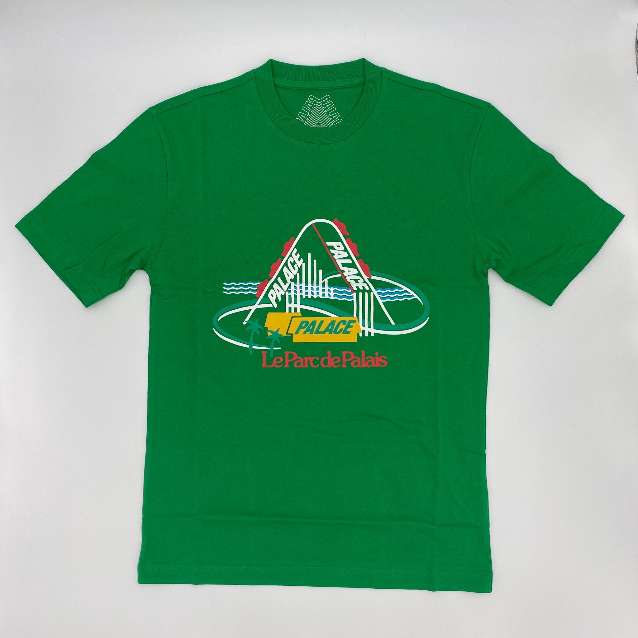 image of Palace French Ones T-Shirt Green • S, Men's (Size Small)