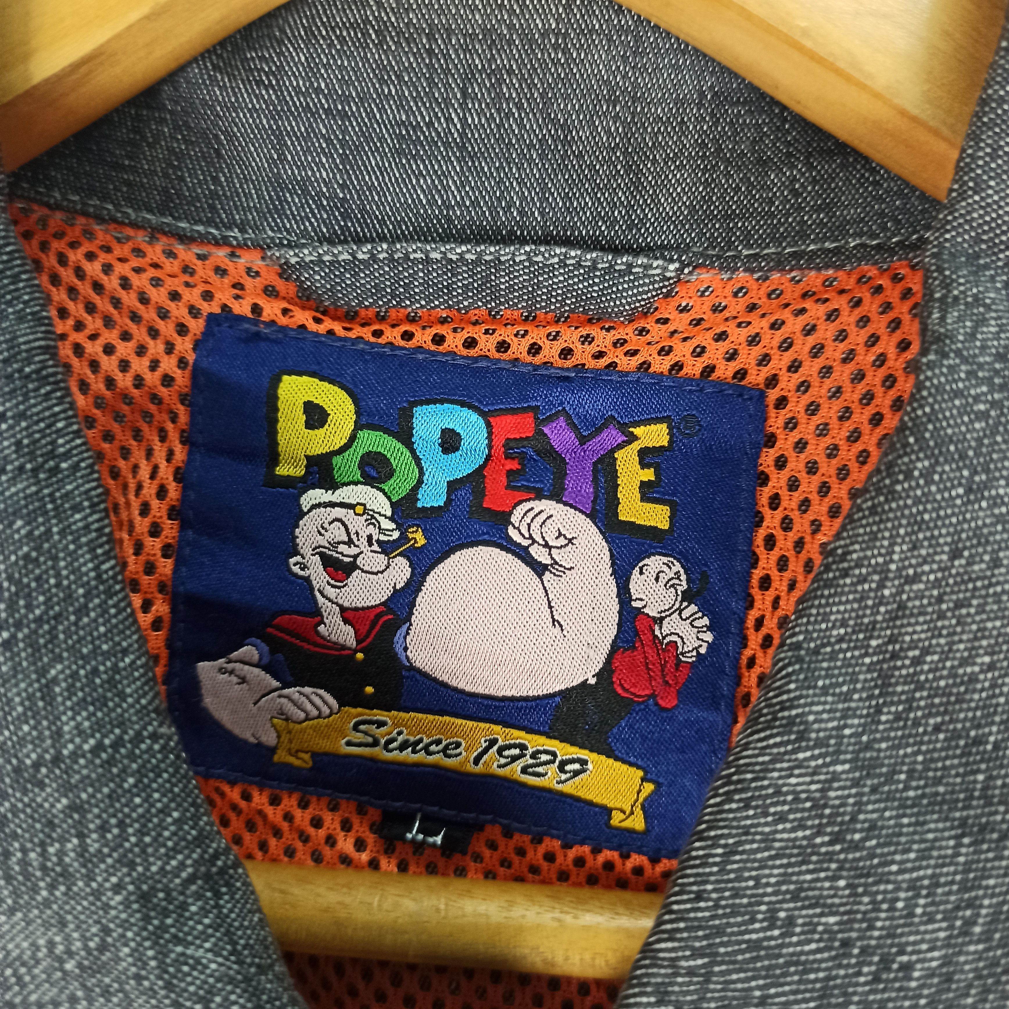 Japanese Brand 🔥Vintage🔥 Popeye Jacket Tracker by Bigborn Size US L / EU 52-54 / 3 - 9 Thumbnail