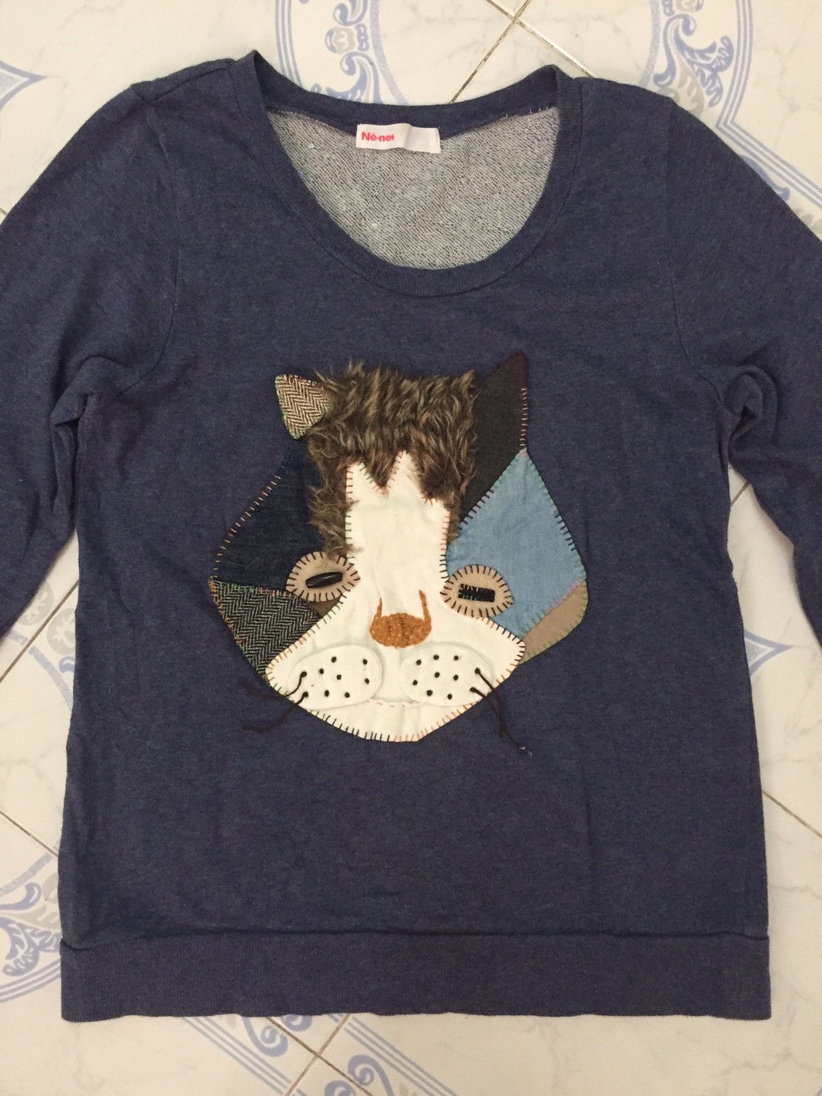 Issey Miyake Ne-Net Cat Tufting Sweatshirt Size US S / EU 44-46 / 1 - 3 Thumbnail