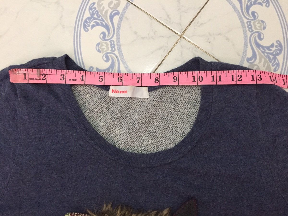 Issey Miyake Ne-Net Cat Tufting Sweatshirt Size US S / EU 44-46 / 1 - 17 Thumbnail