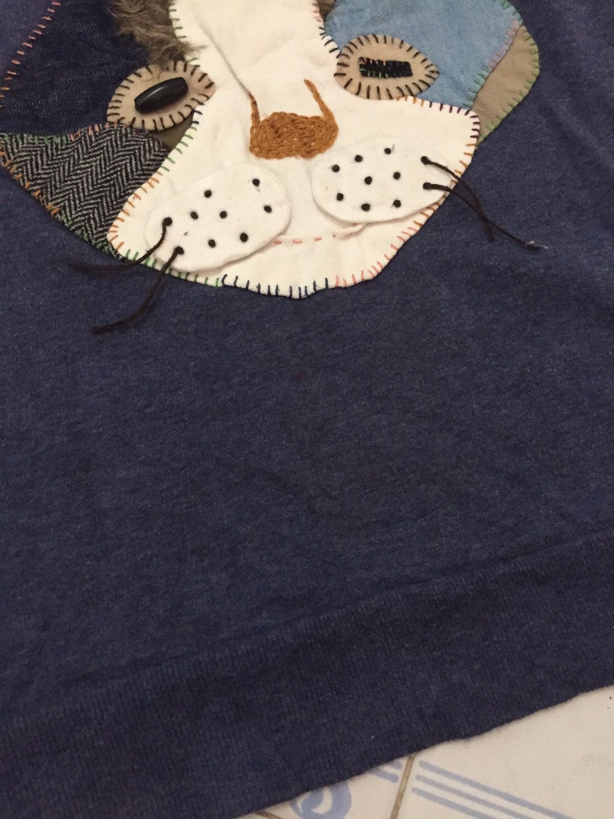Issey Miyake Ne-Net Cat Tufting Sweatshirt Size US S / EU 44-46 / 1 - 5 Thumbnail