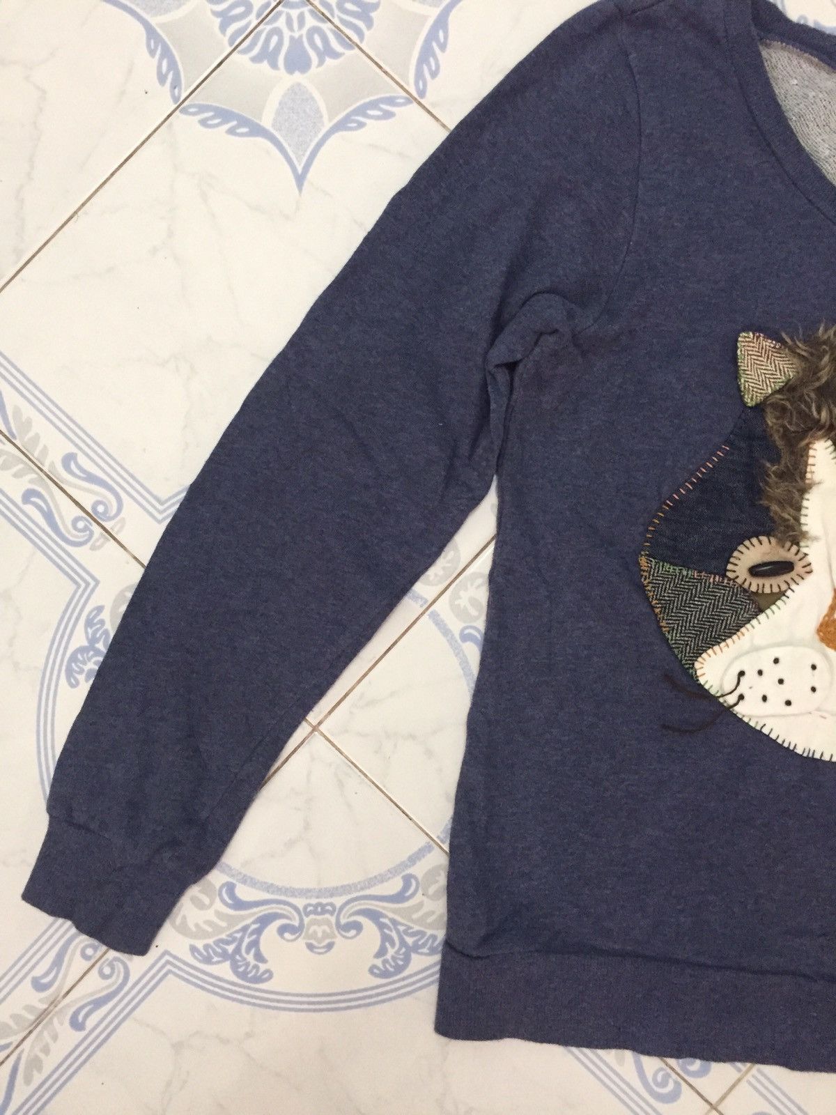 Issey Miyake Ne-Net Cat Tufting Sweatshirt Size US S / EU 44-46 / 1 - 2 Thumbnail