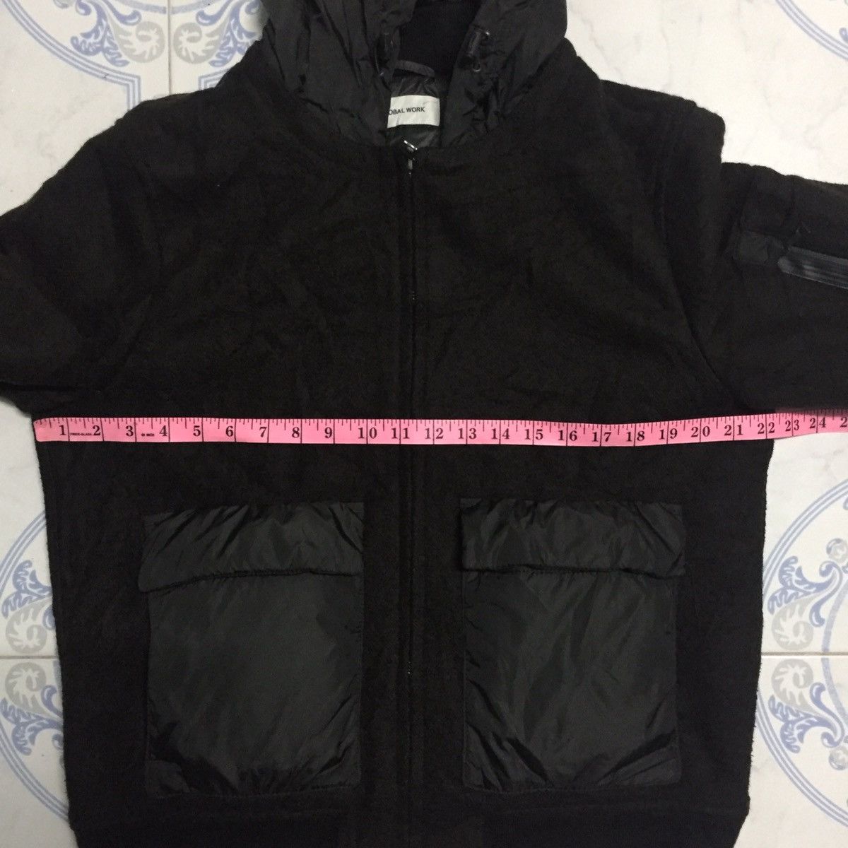 Global Work Global Work Jacket Hooded Anorak Style Cargo Pockets Size US XL / EU 56 / 4 - 18 Thumbnail
