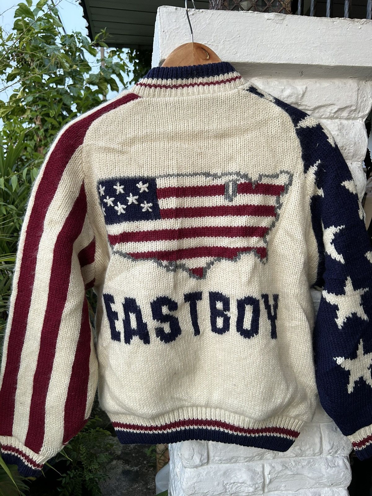 Beauty Beast 💥USA FLAG EAST BOY SWEATER Size US M / EU 48-50 / 2 - 4 Thumbnail