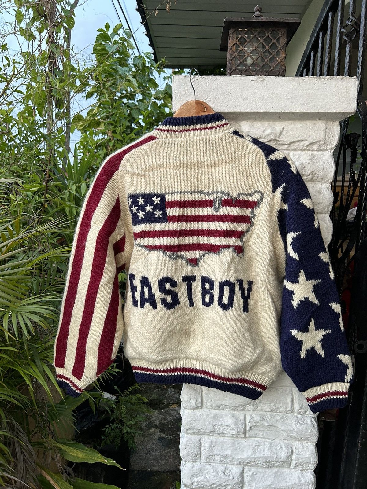 Beauty Beast 💥USA FLAG EAST BOY SWEATER Size US M / EU 48-50 / 2 - 3 Thumbnail