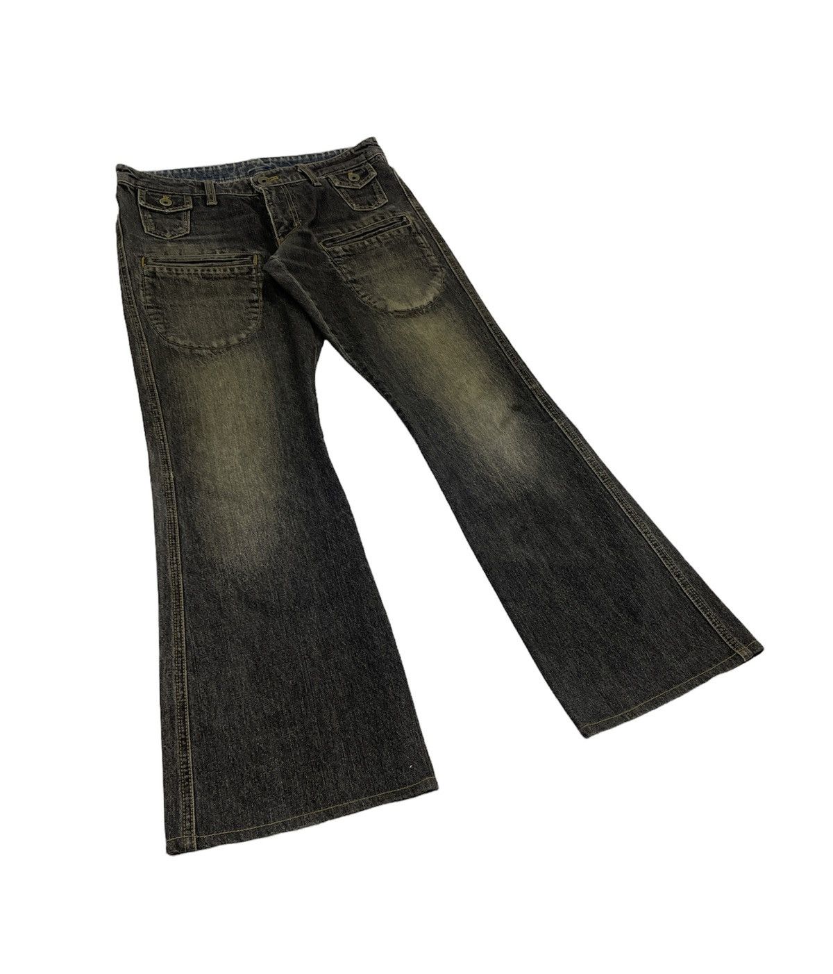 Comme Ca Ism Comme CaDuMode Flare Jeans Size US 31 - 2 Thumbnail