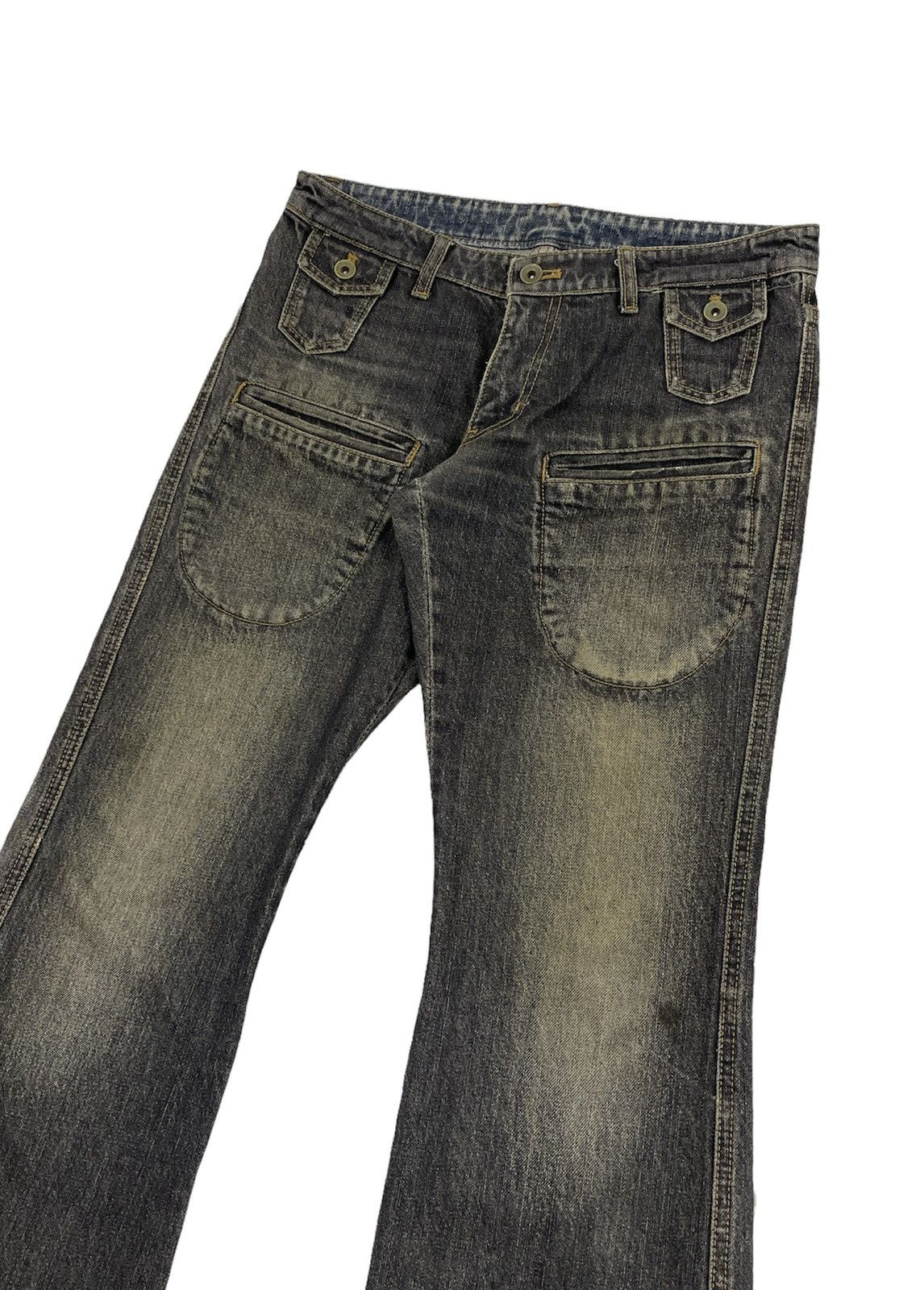 Comme Ca Ism Comme CaDuMode Flare Jeans Size US 31 - 3 Thumbnail