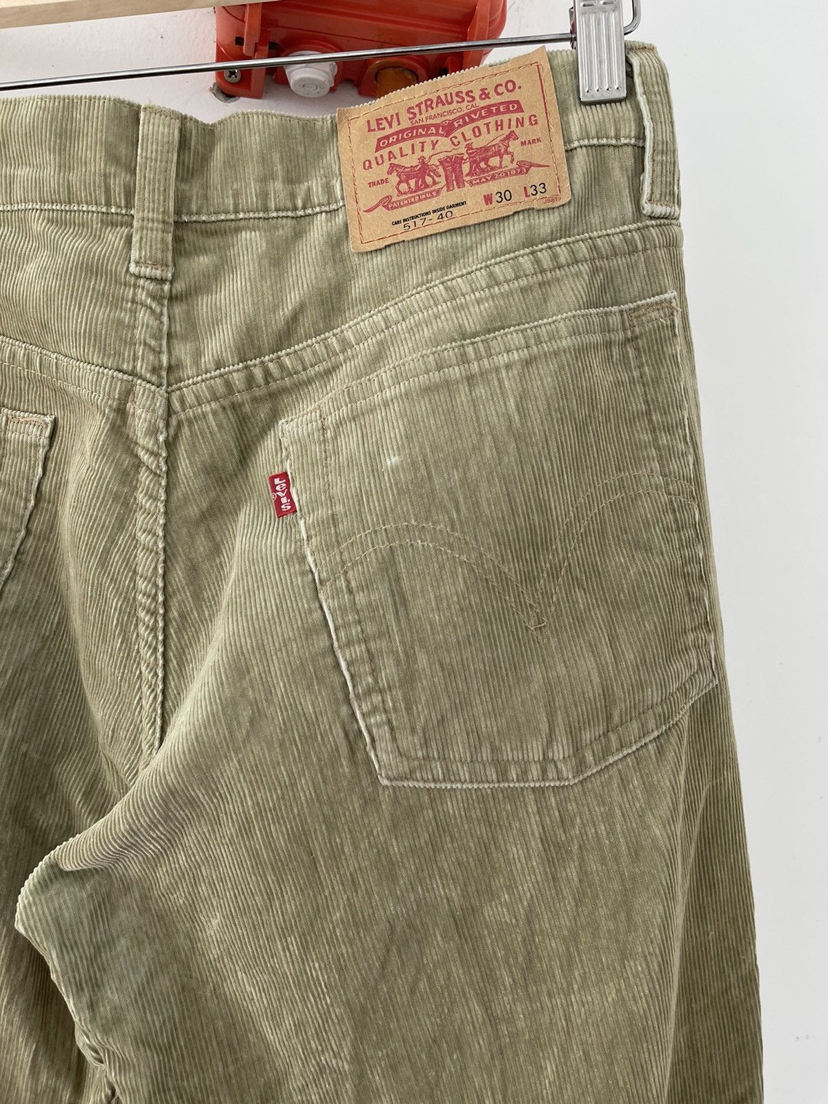 Levi's × Levi's Vintage Clothing × Vintage VINTAGE LEVIS 517 CORDUROY DISTRESSED JEANS 30x33 Size US 30 / EU 46 - 7 Thumbnail