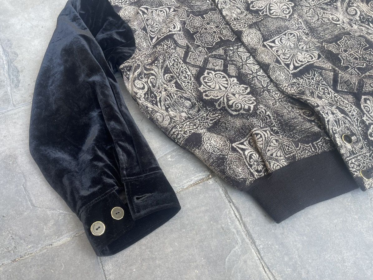 If Six Was Nine JAPAN MADE Art Custom Bomber Baroque Jacket Size US L / EU 52-54 / 3 - 3 Thumbnail