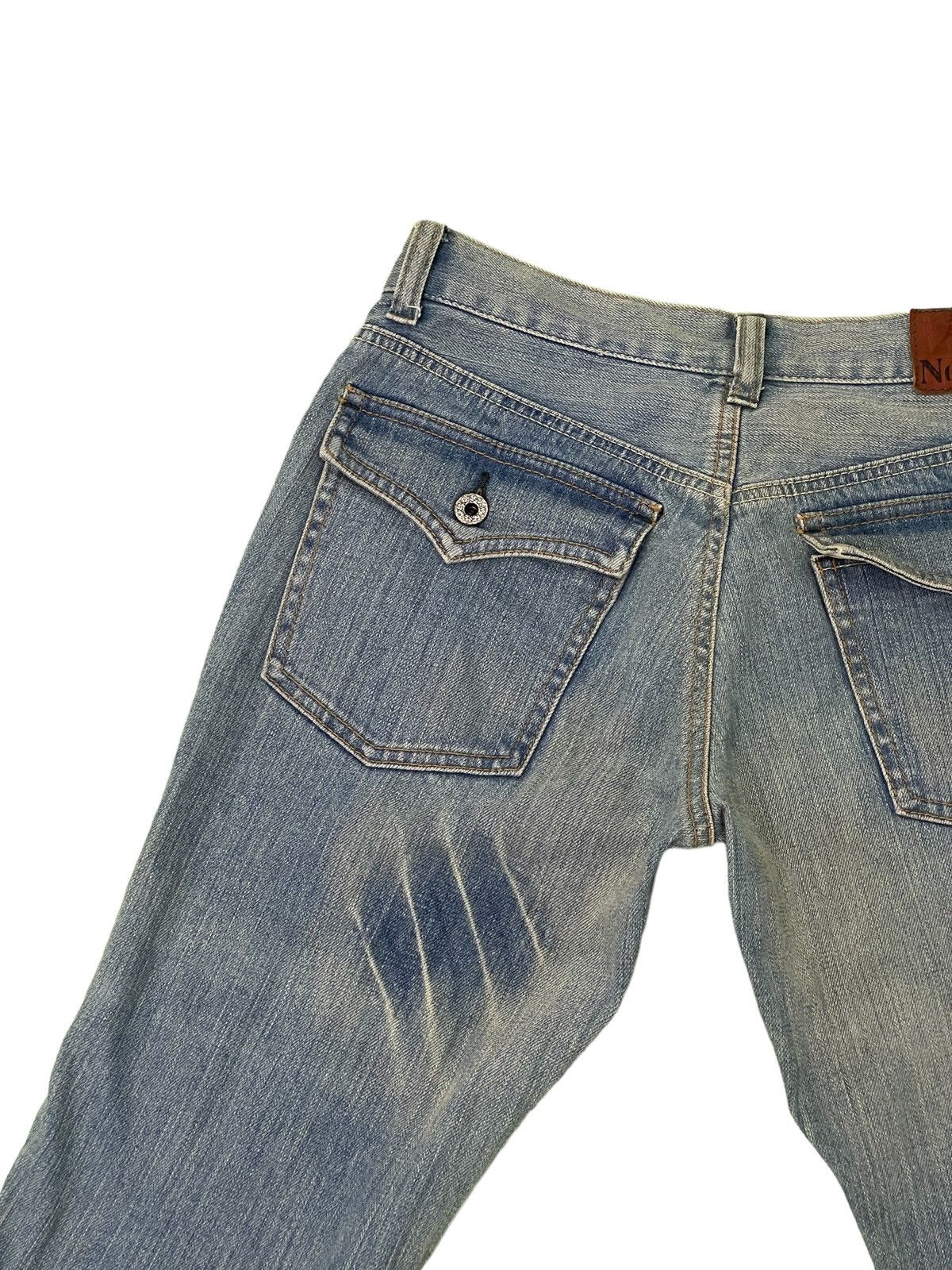Japanese Brand Flare Jeans No 67 Stretch Denim Boot Cut 2🟦4 Size US 27 - 8 Thumbnail