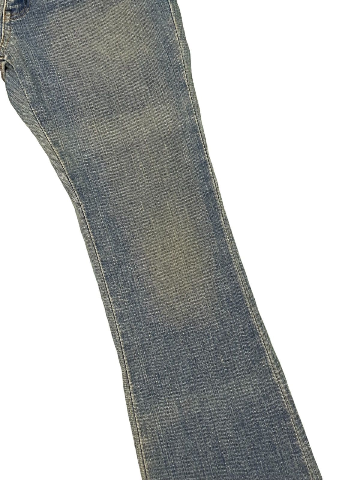 Japanese Brand Flare Jeans No 67 Stretch Denim Boot Cut 2🟦4 Size US 27 - 15 Thumbnail