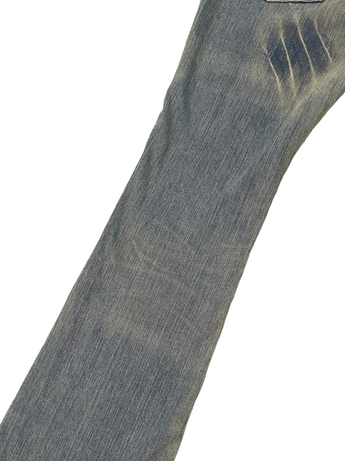 Japanese Brand Flare Jeans No 67 Stretch Denim Boot Cut 2🟦4 Size US 27 - 7 Thumbnail