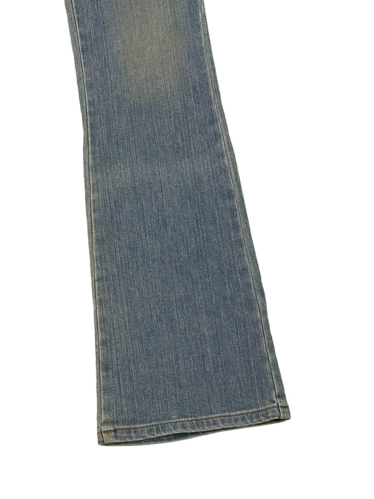 Japanese Brand Flare Jeans No 67 Stretch Denim Boot Cut 2🟦4 Size US 27 - 13 Thumbnail