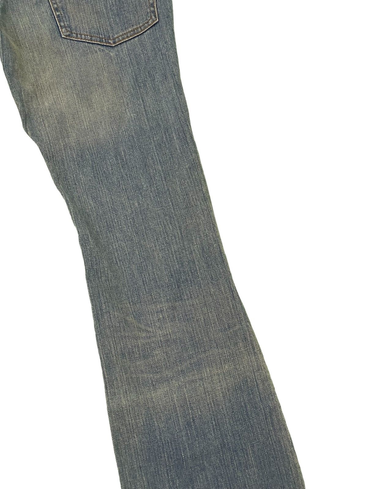 Japanese Brand Flare Jeans No 67 Stretch Denim Boot Cut 2🟦4 Size US 27 - 6 Thumbnail