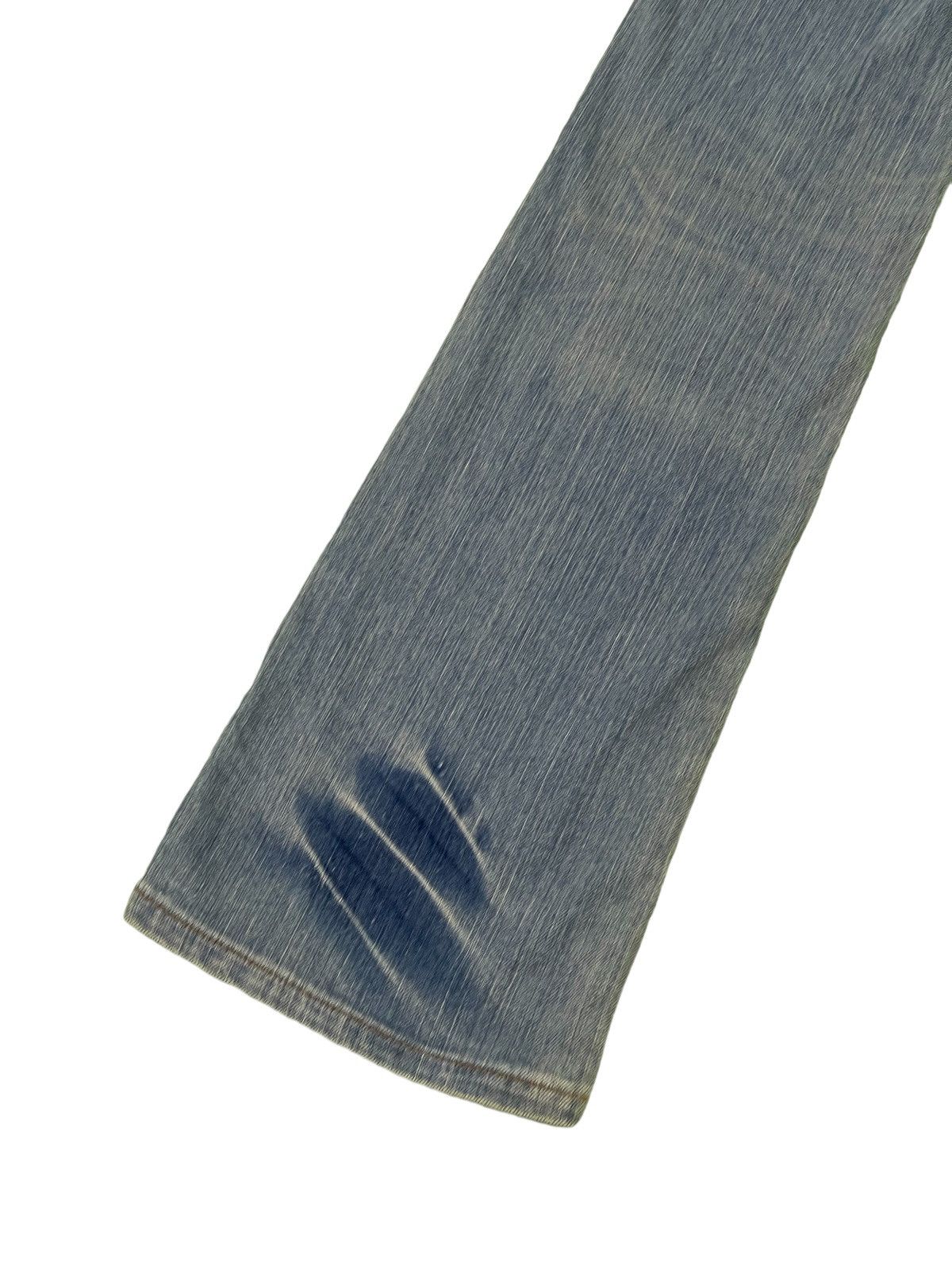 Japanese Brand Flare Jeans No 67 Stretch Denim Boot Cut 2🟦4 Size US 27 - 5 Thumbnail