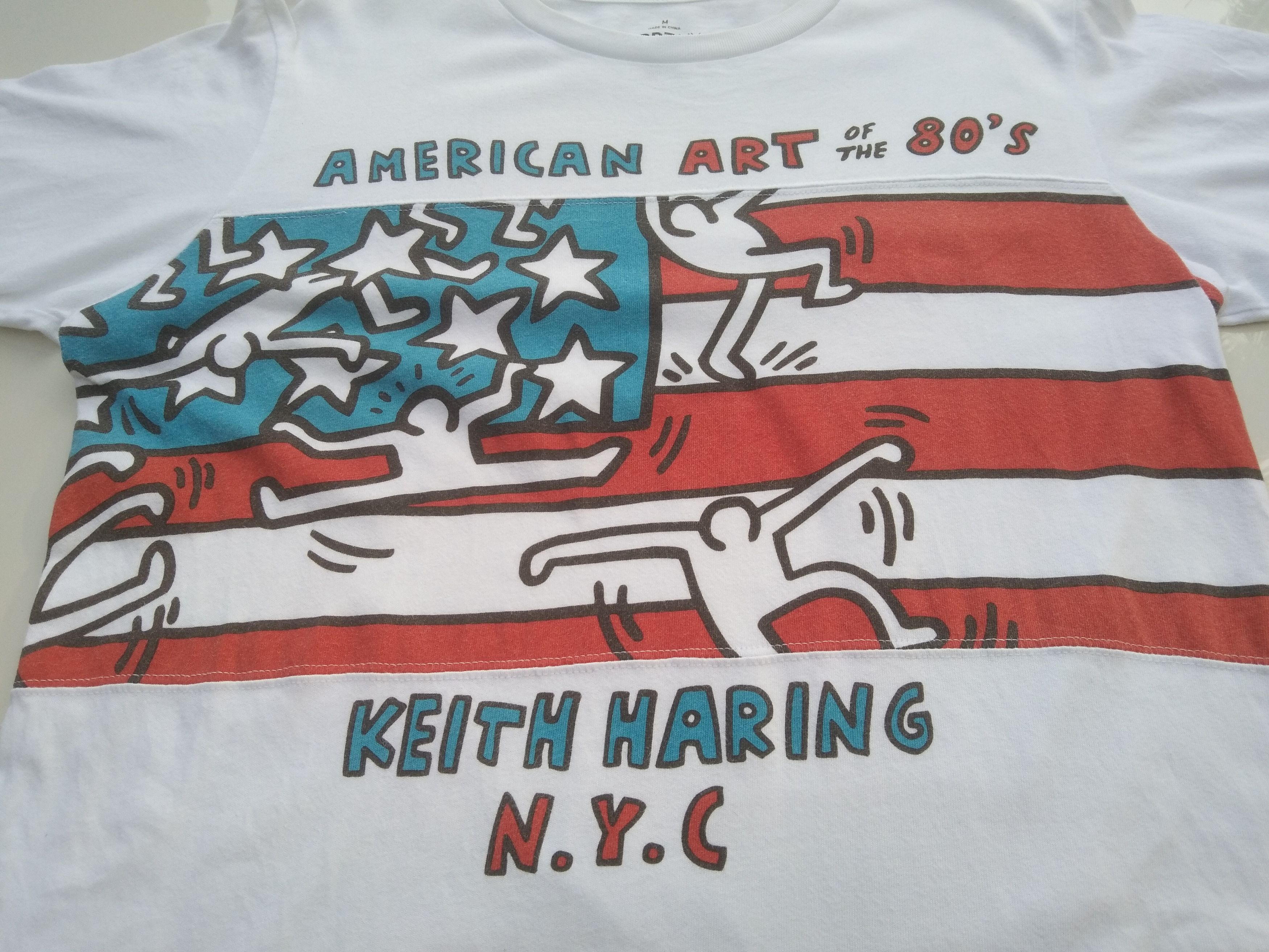 Keith Haring × Uniqlo SUMMER OUTFIT KEITH HARING AMERICAN ART OF 80's Size US M / EU 48-50 / 2 - 9 Thumbnail