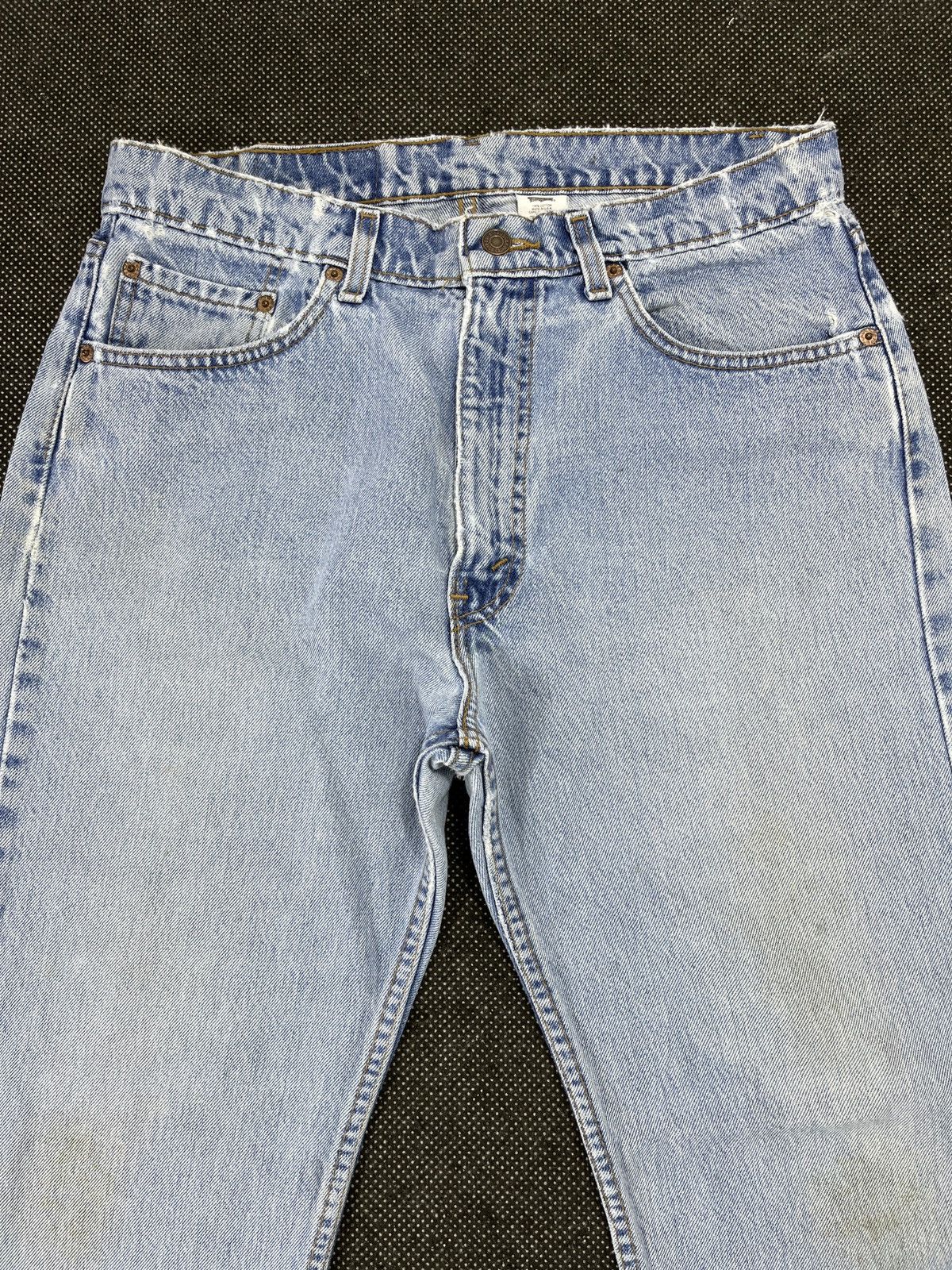 Levi's 90’s Vintage Levis 505 Stone Wash Jeans - J630 Size US 34 / EU 50 - 3 Thumbnail