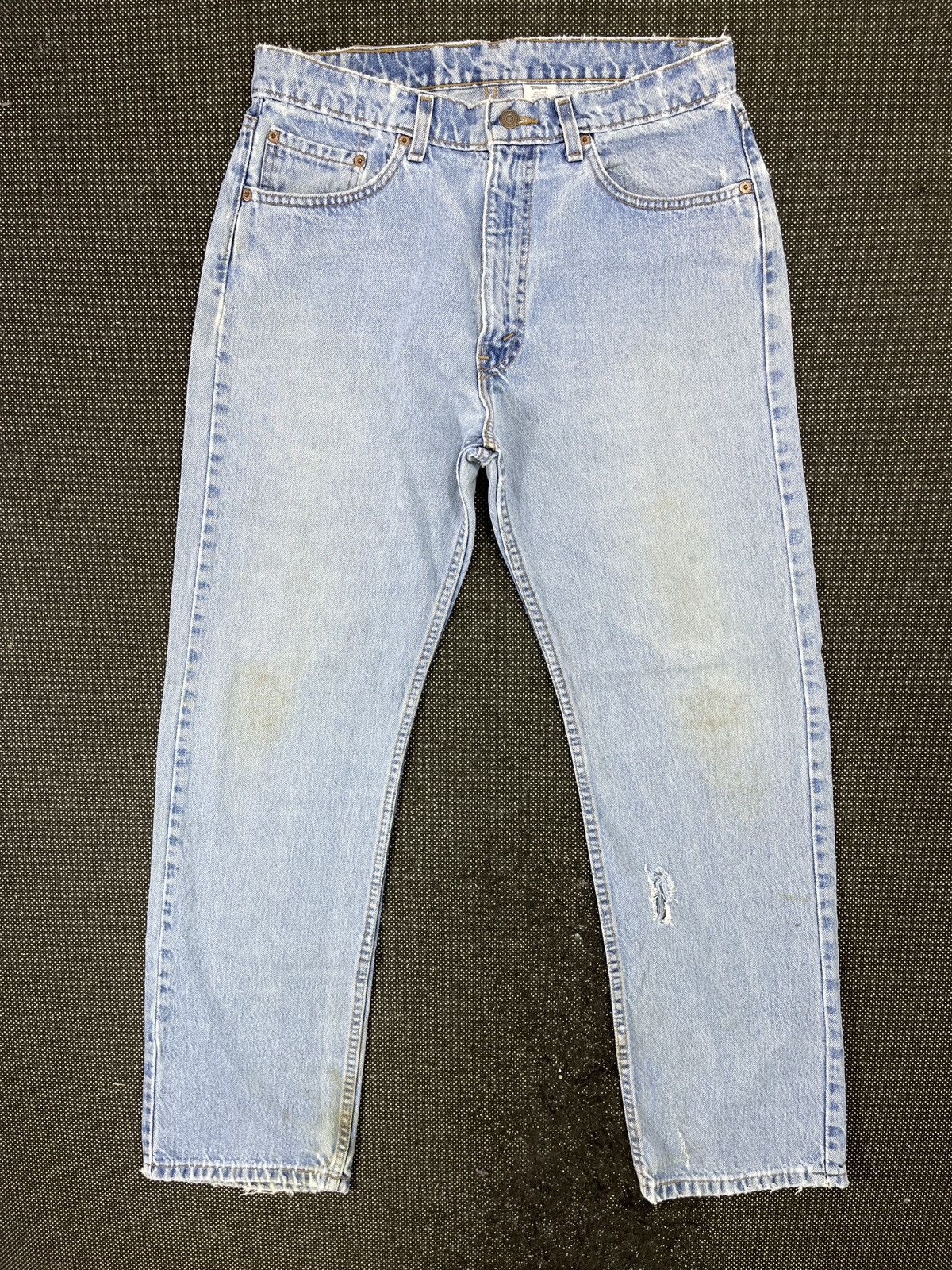 90’s Vintage Levis 505 Stone Wash Jeans - J630