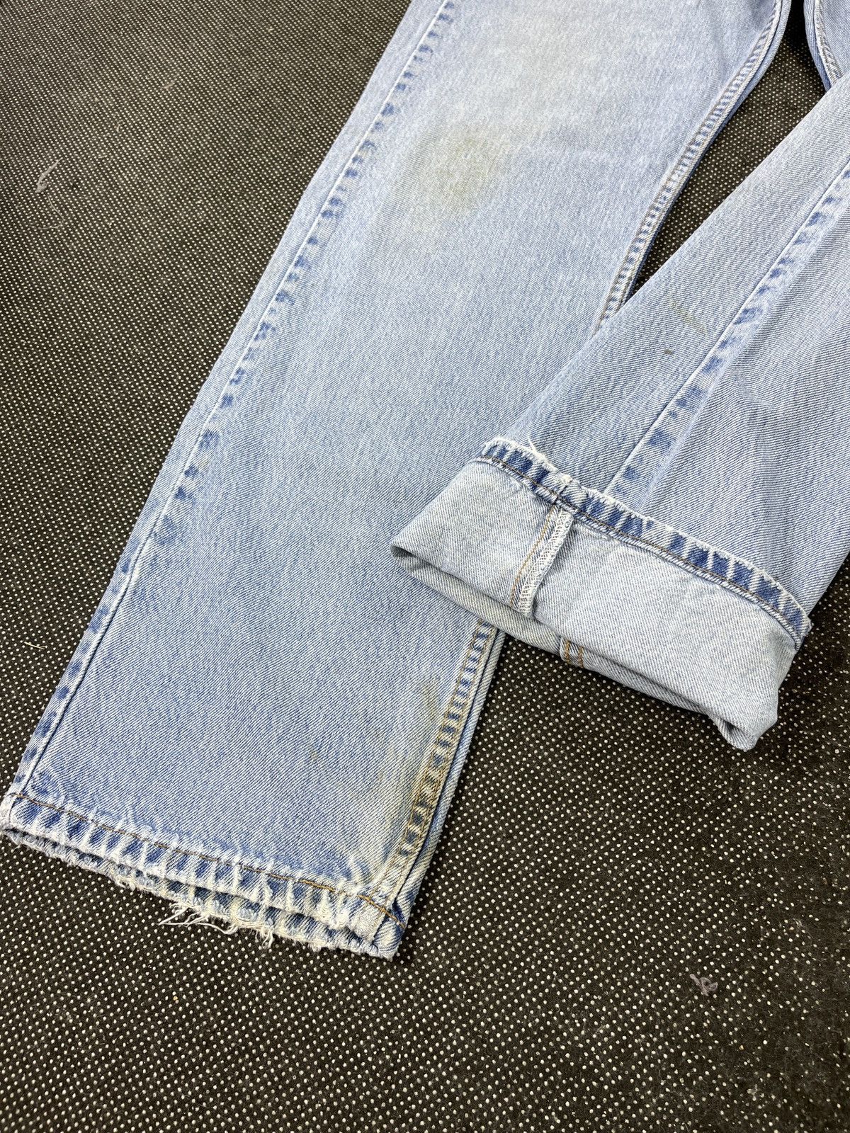 Levi's 90’s Vintage Levis 505 Stone Wash Jeans - J630 Size US 34 / EU 50 - 7 Thumbnail