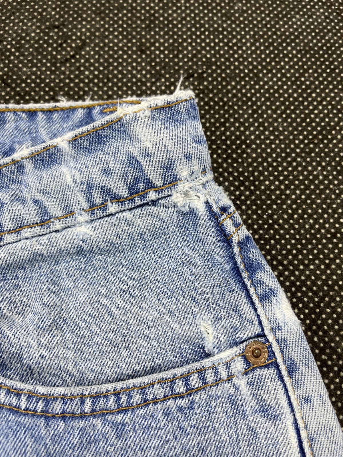 Levi's 90’s Vintage Levis 505 Stone Wash Jeans - J630 Size US 34 / EU 50 - 11 Thumbnail