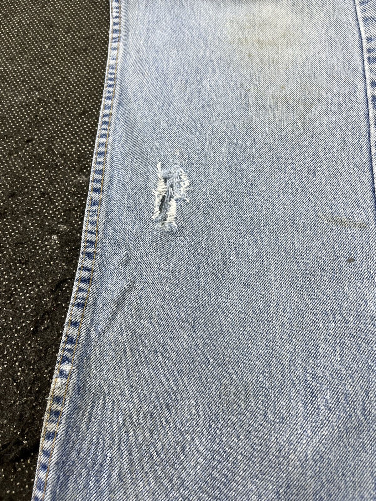 Levi's 90’s Vintage Levis 505 Stone Wash Jeans - J630 Size US 34 / EU 50 - 5 Thumbnail