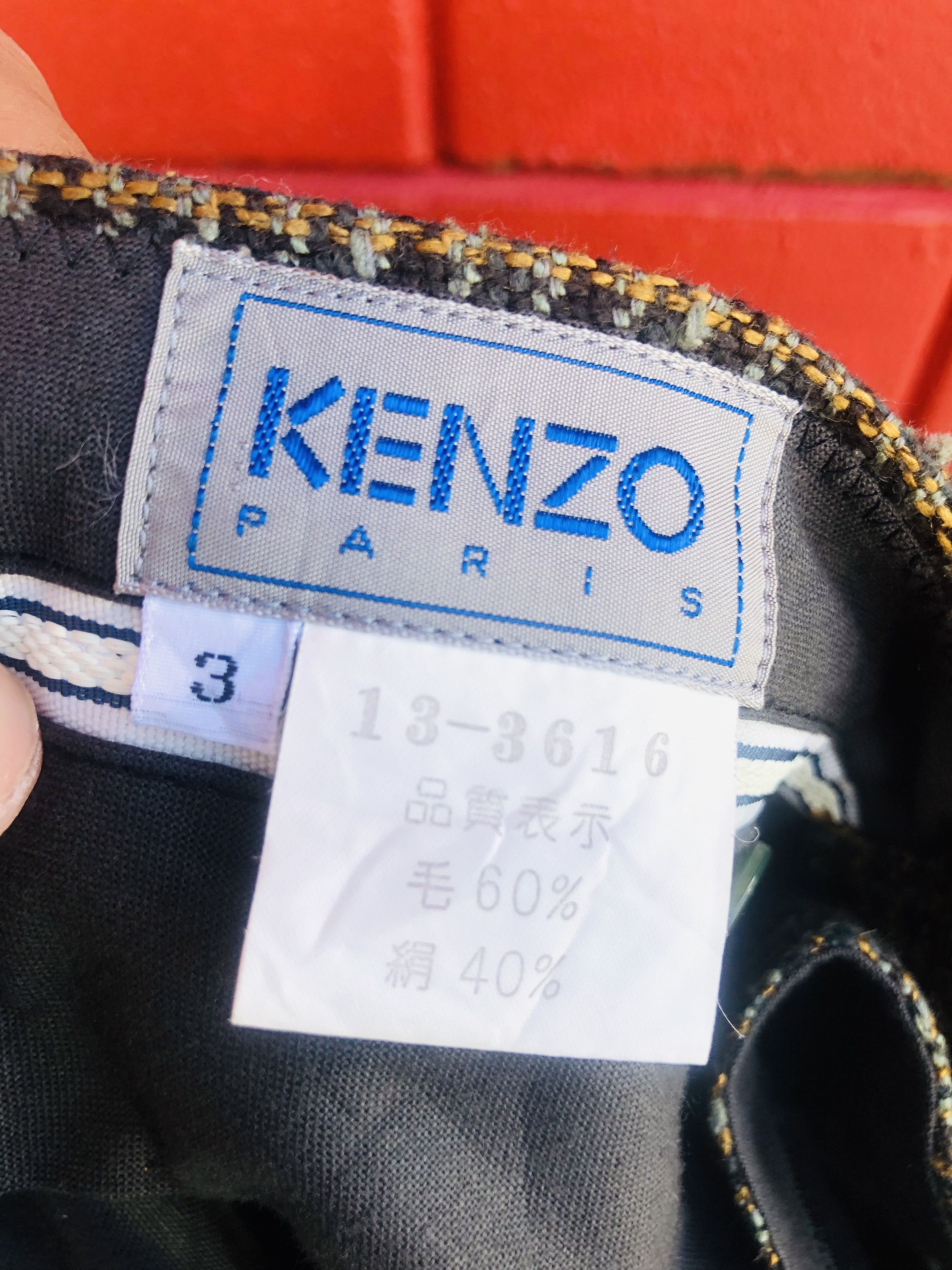 Japanese Brand × Kenzo × Vintage Vintage Kenzo Japanese Designed Fashion Style Pant Size US 31 - 11 Thumbnail