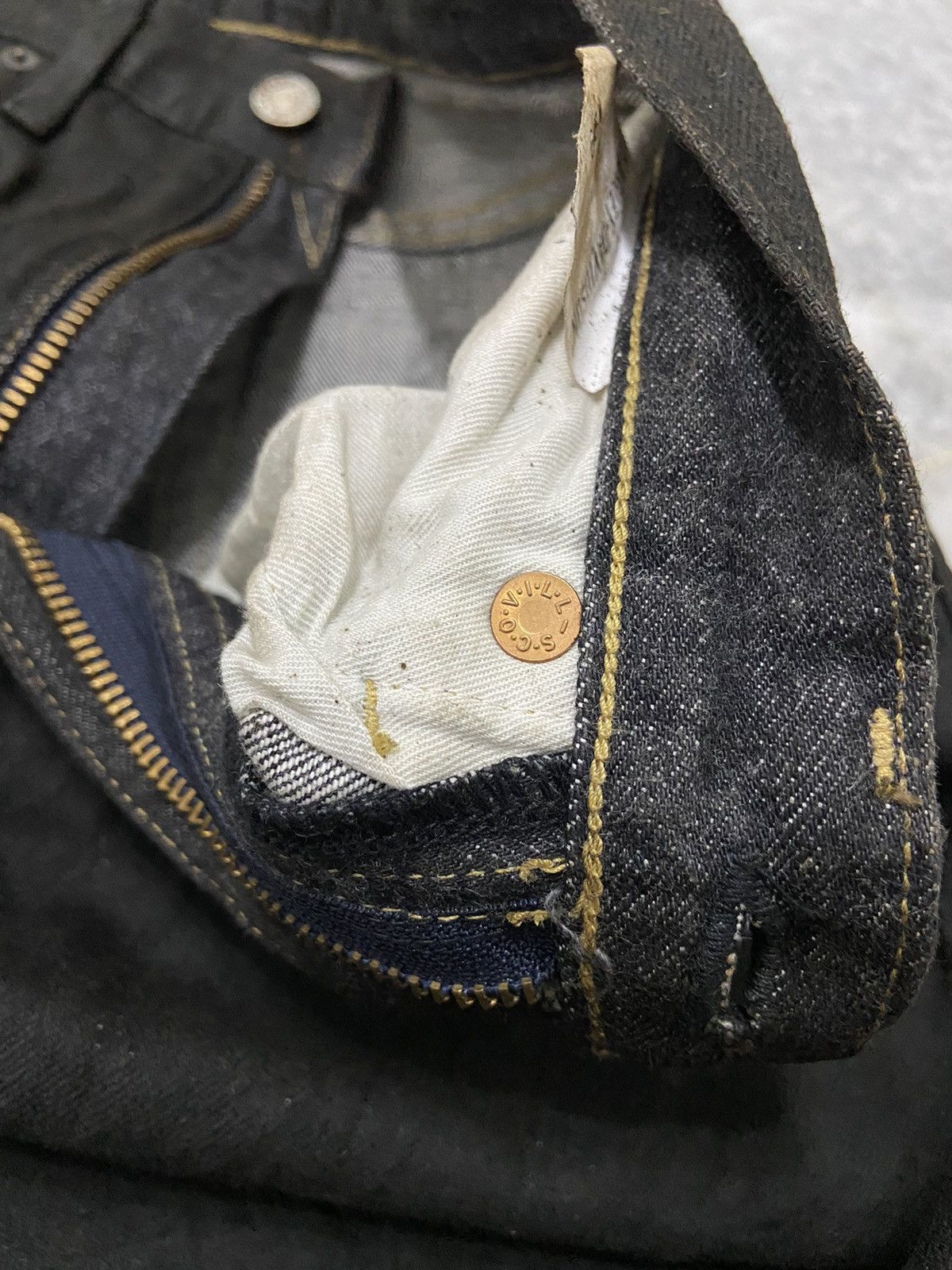 Harley Davidson Harley-Davidson Waxed Denim selvedge jeans Size US 28 / EU 44 - 9 Thumbnail
