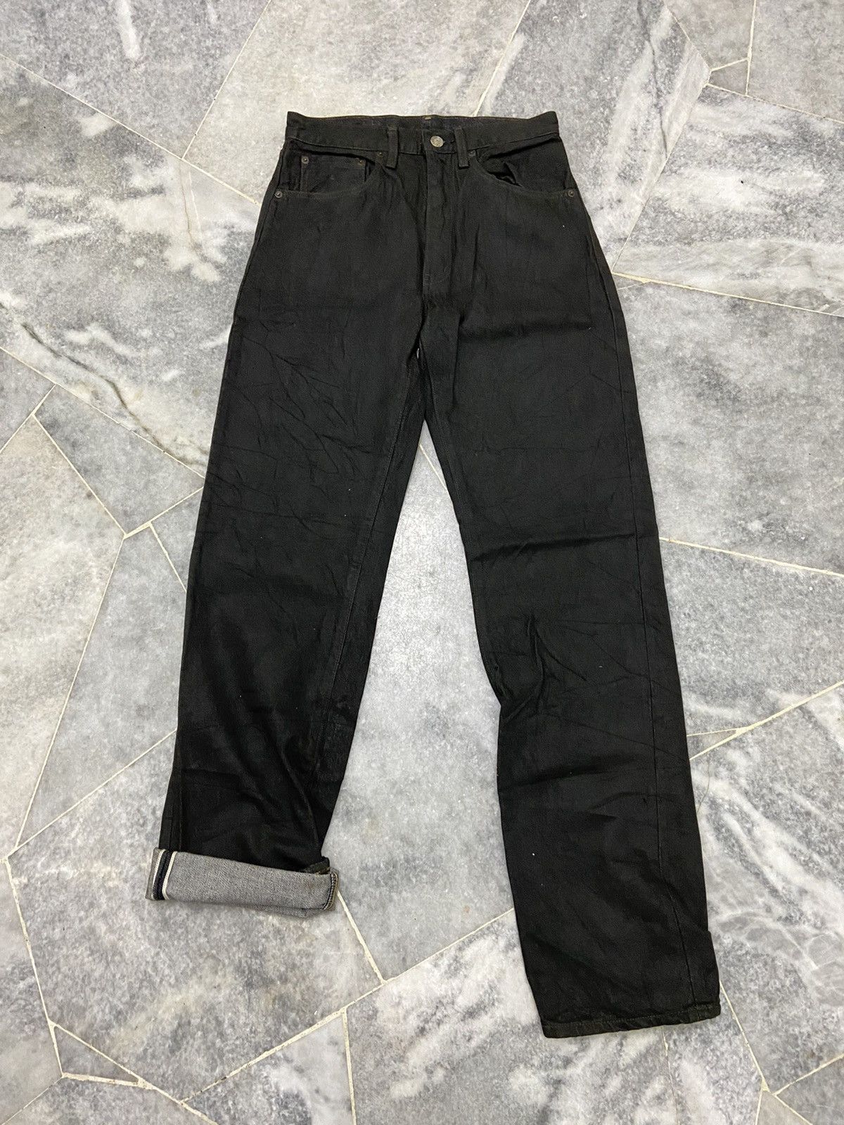 Harley Davidson Harley-Davidson Waxed Denim selvedge jeans Size US 28 / EU 44 - 2 Thumbnail