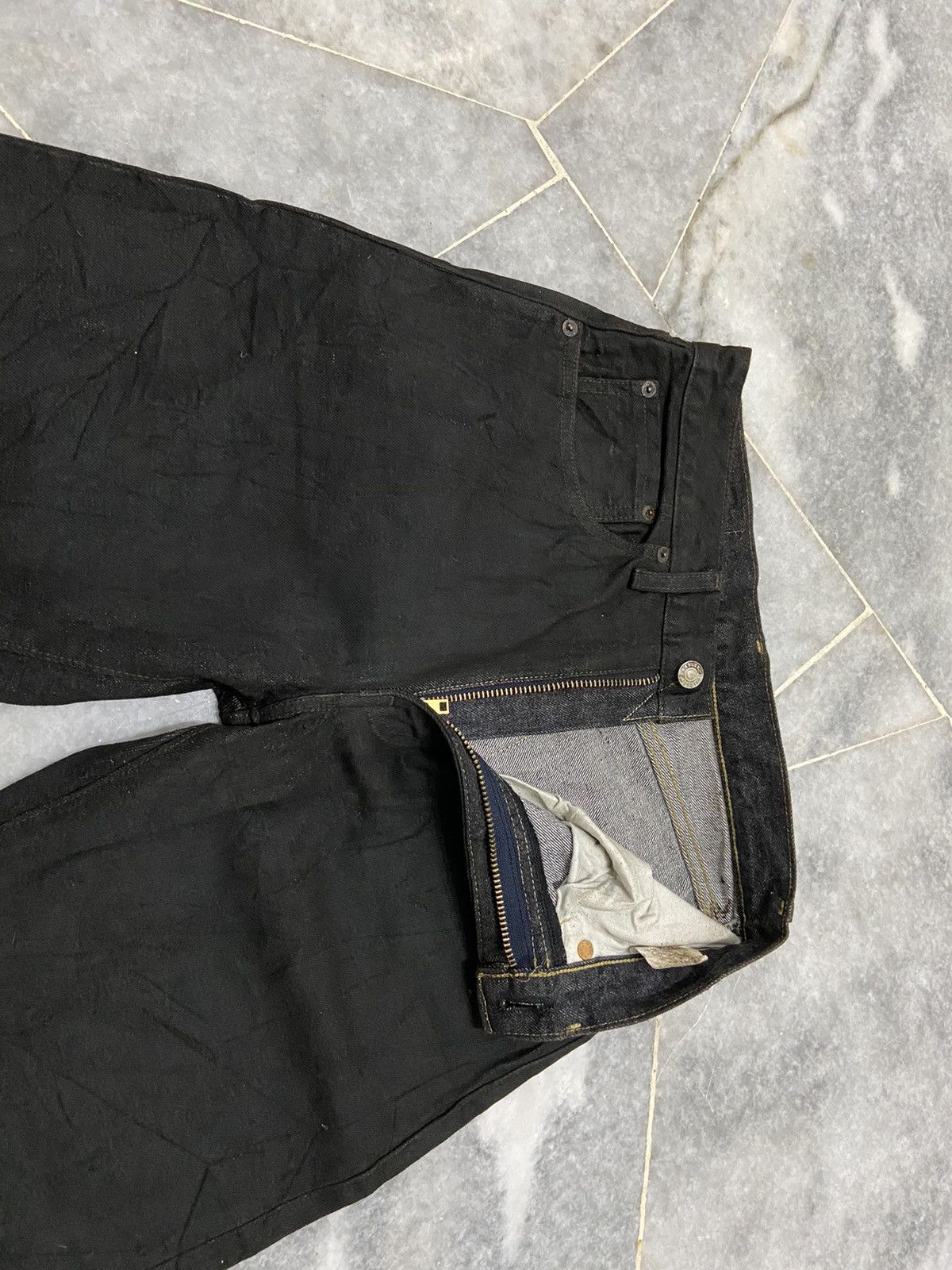 Harley Davidson Harley-Davidson Waxed Denim selvedge jeans Size US 28 / EU 44 - 4 Thumbnail