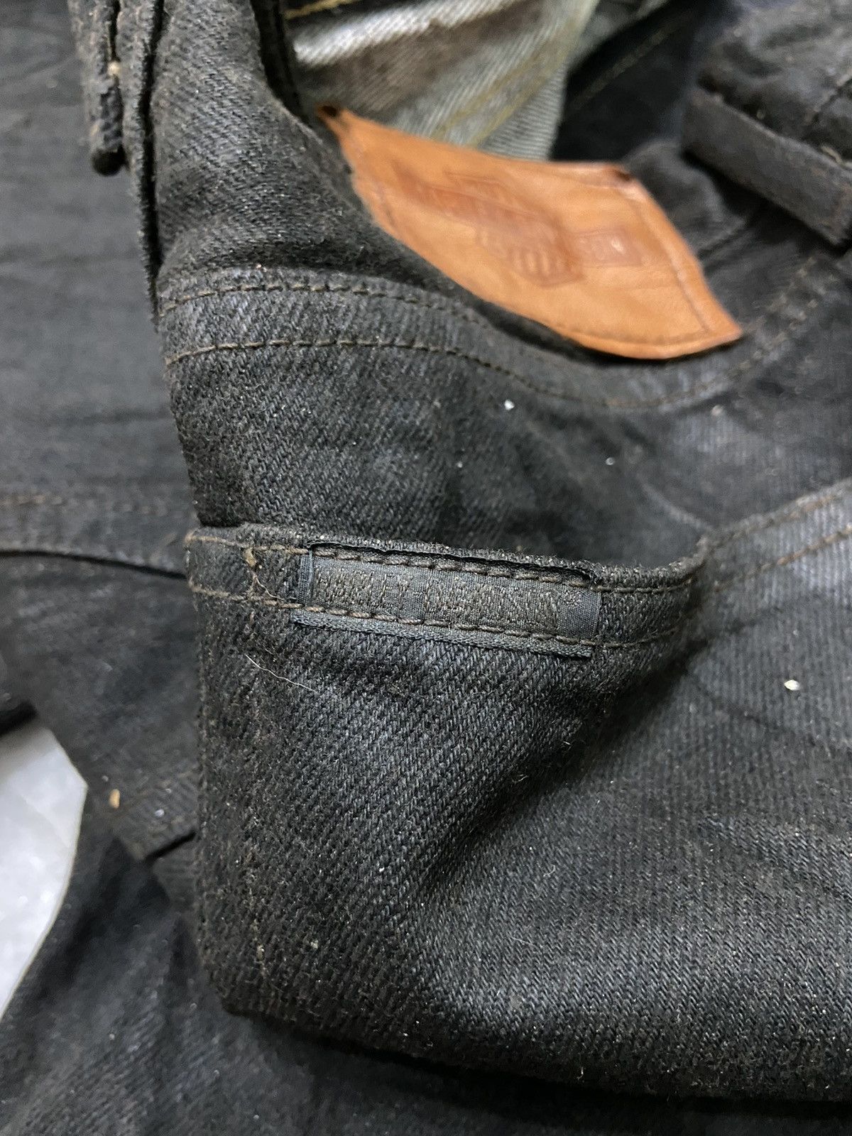 Harley Davidson Harley-Davidson Waxed Denim selvedge jeans Size US 28 / EU 44 - 11 Thumbnail
