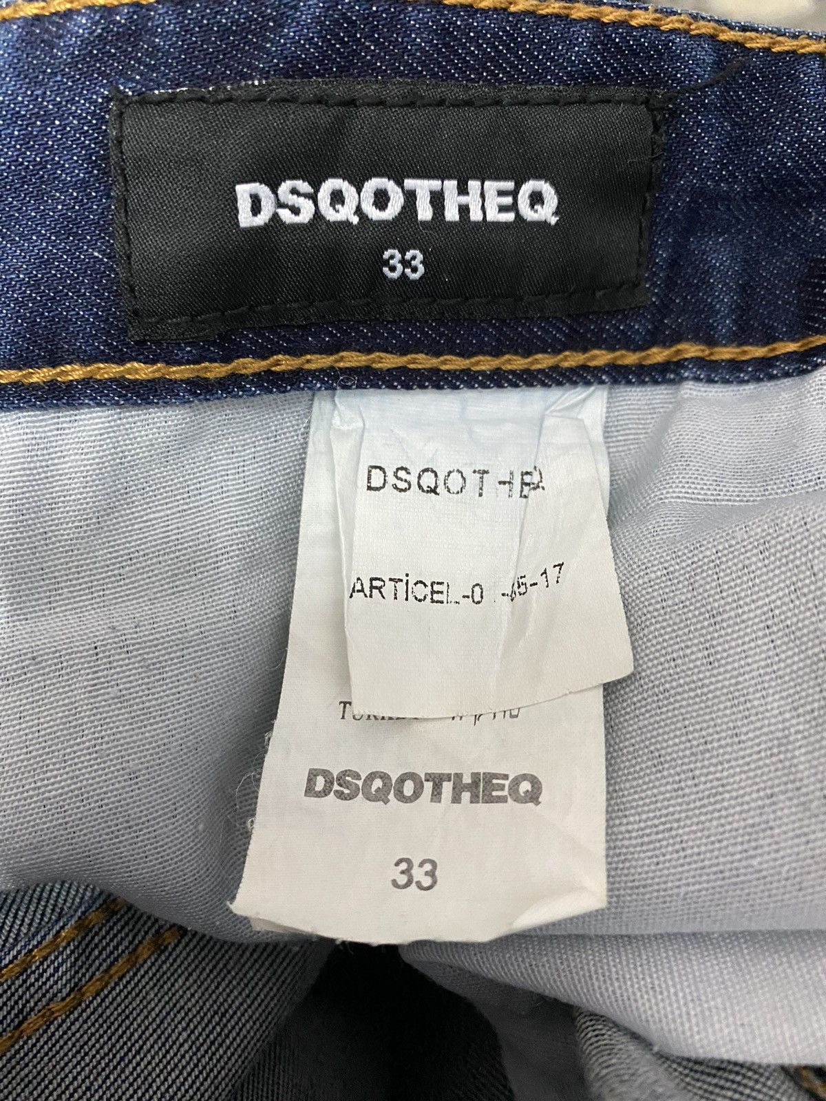 Designer × Japanese Brand Dsqotheq Japan Distressed Skinny Denim Pants Size US 34 / EU 50 - 14 Thumbnail